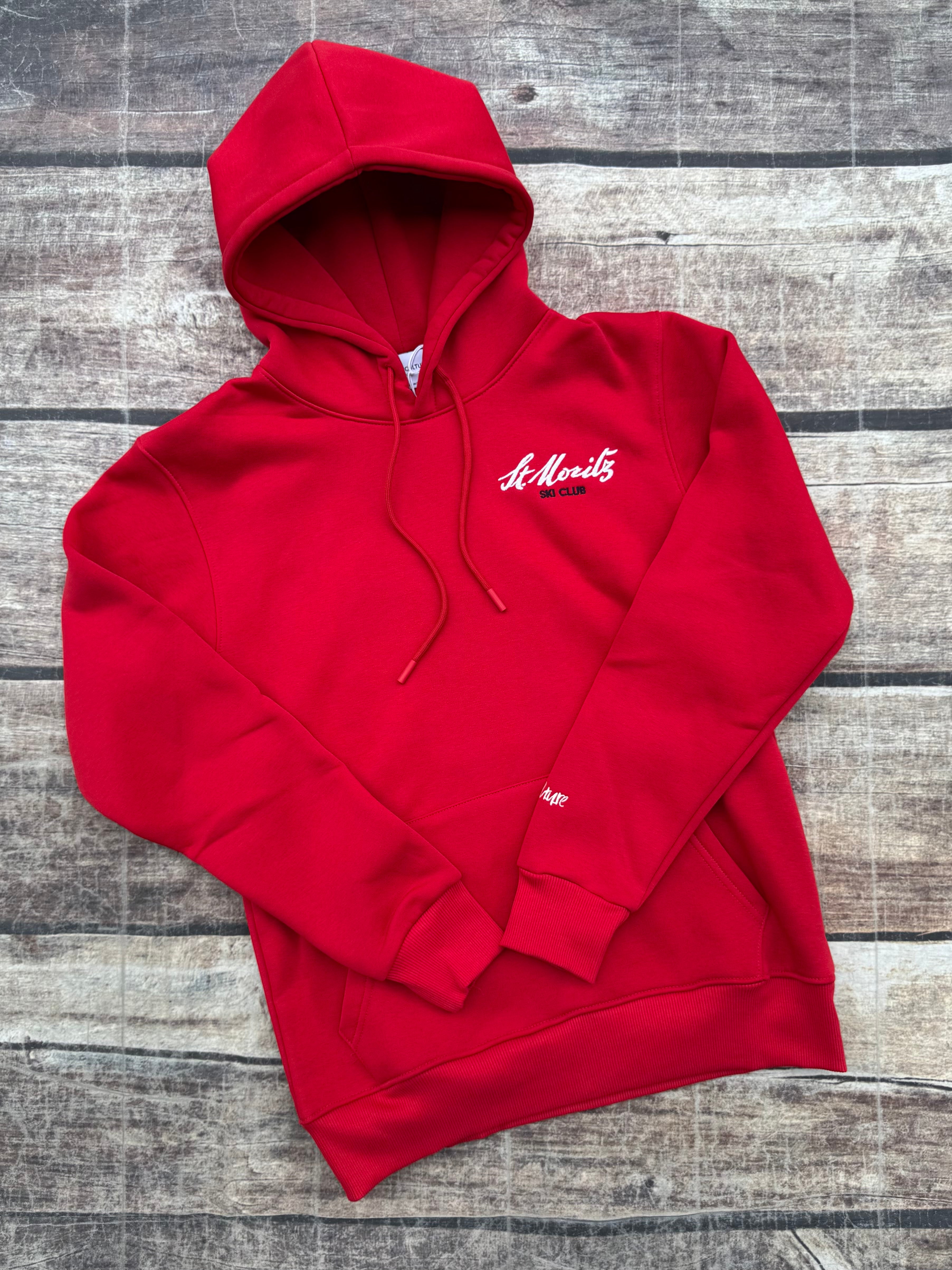 Felpa Superculture Cappuccio Rossa A1313 (12218680312148)