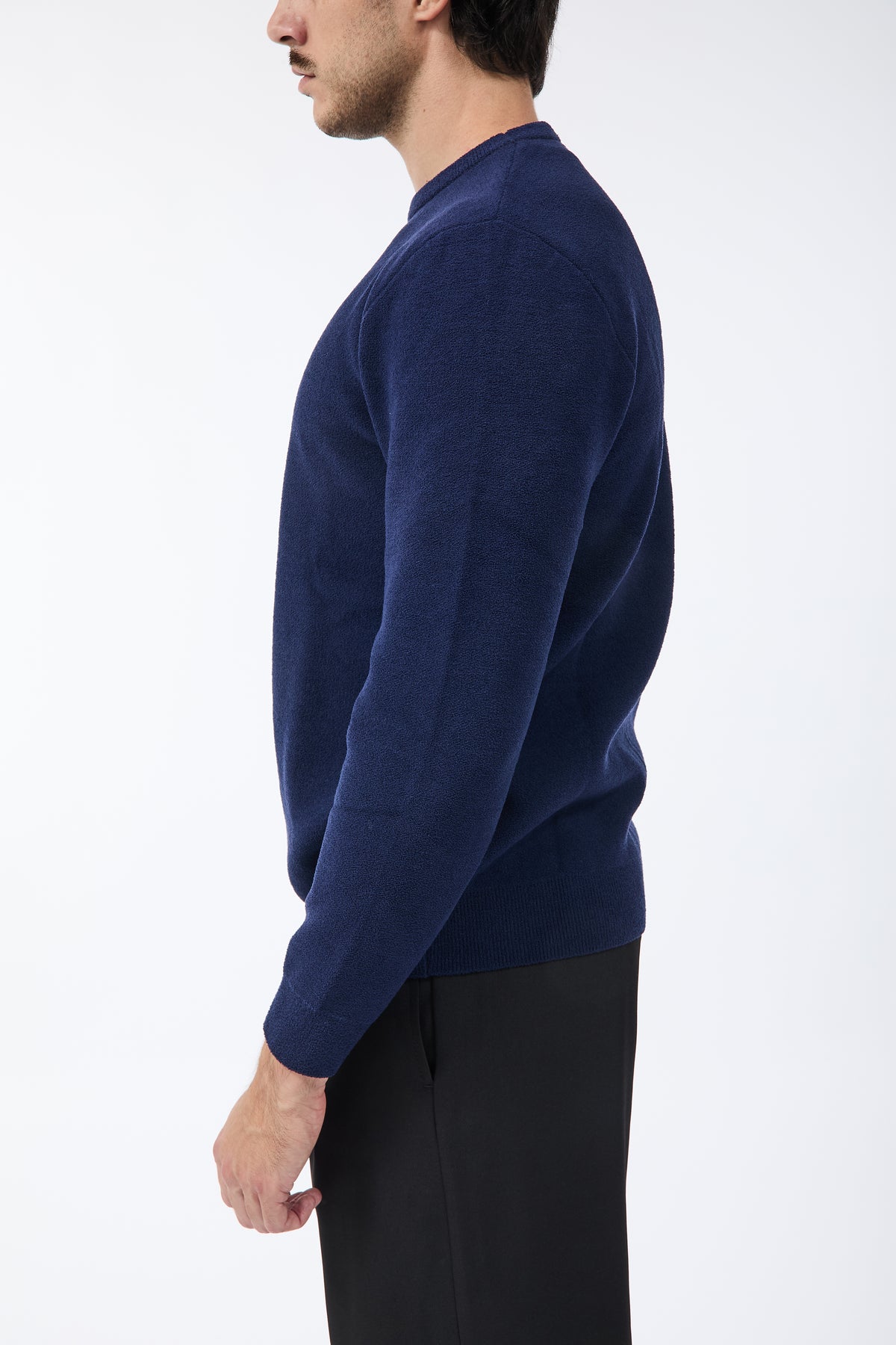 Maglione Over-d Spugna Blu M67