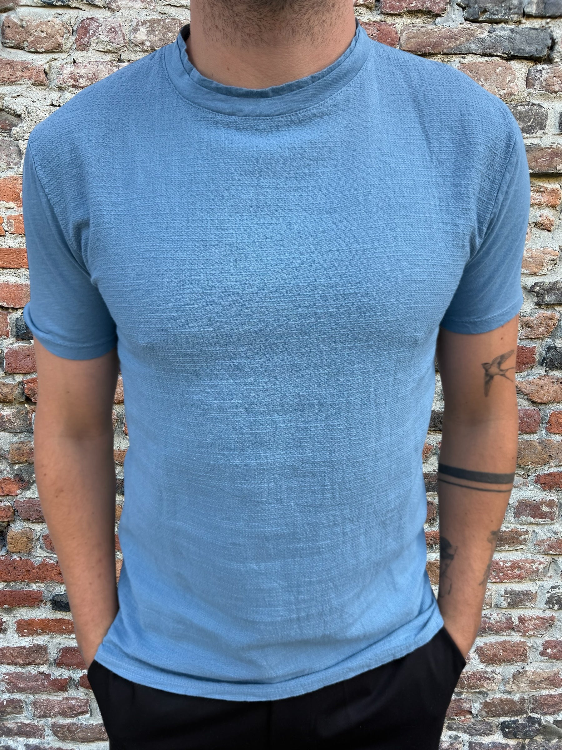 T-shirt Block Eleven Garzata Jeans (12162876014932)