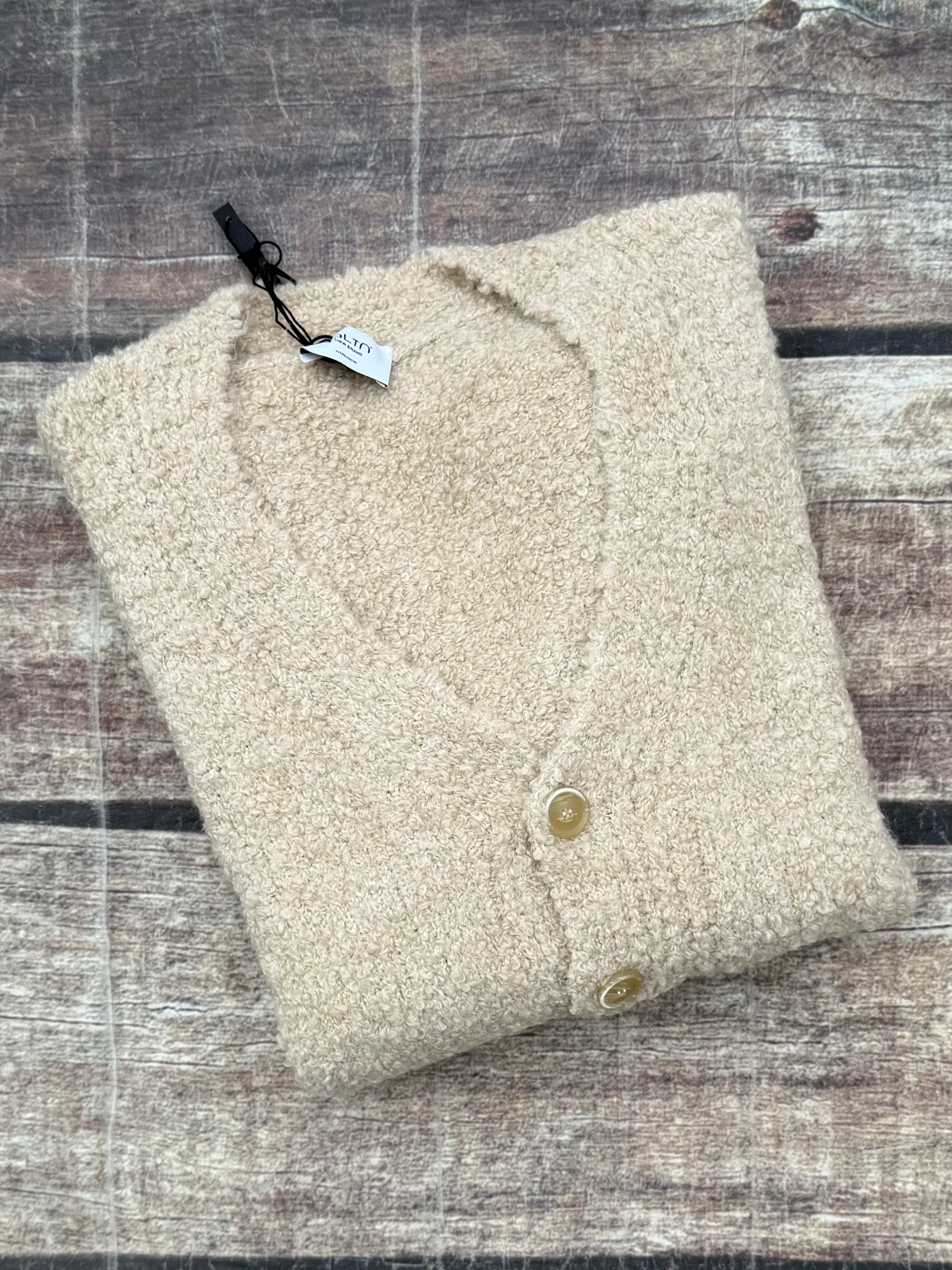 Cardigan Alta Tensione Bouclé Sabbia (12267709956436)