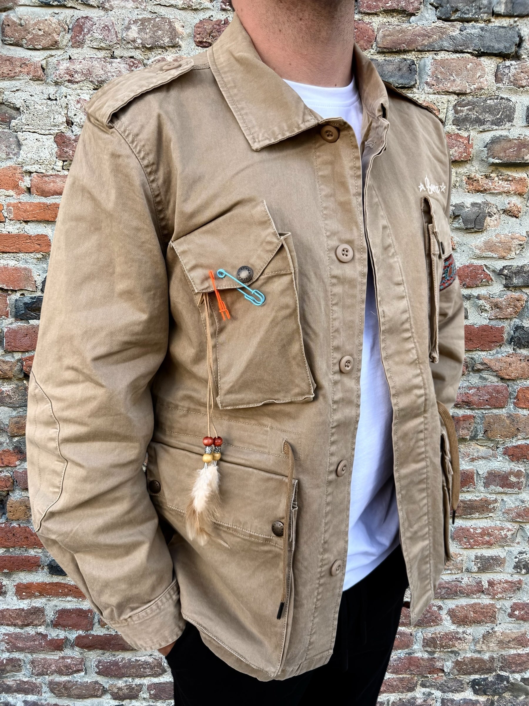 Field Jacket Berna Falco Beige (12230138265940)