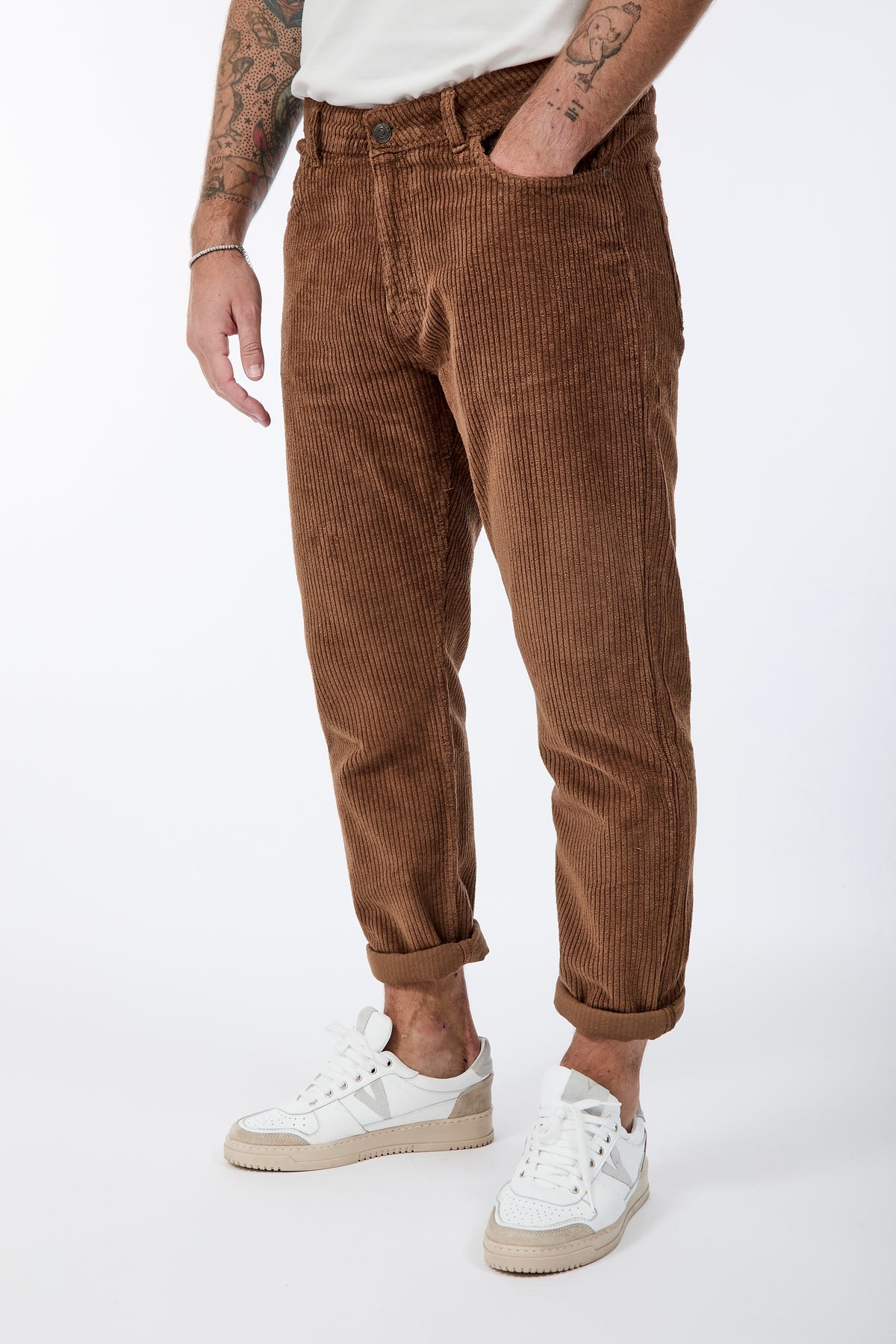 Pantalone Pont Yellowstone Velluto Caramello