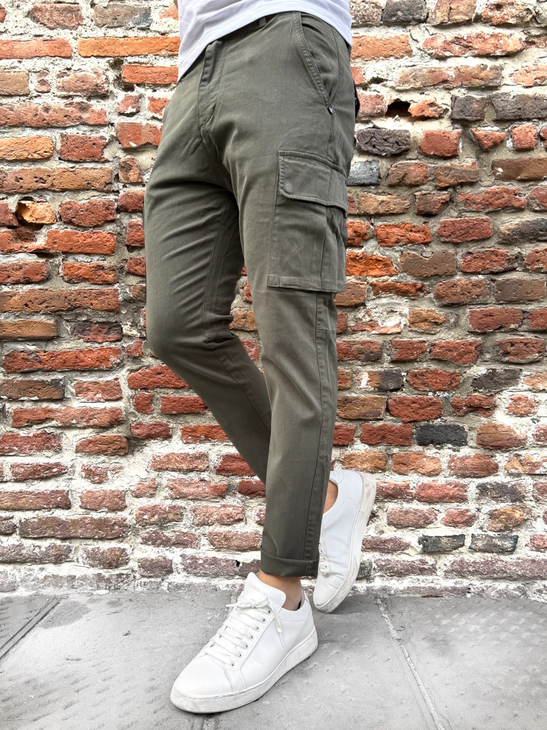 Pantalone Gianni Lupo Cargo Militare 326 (12247708565844)