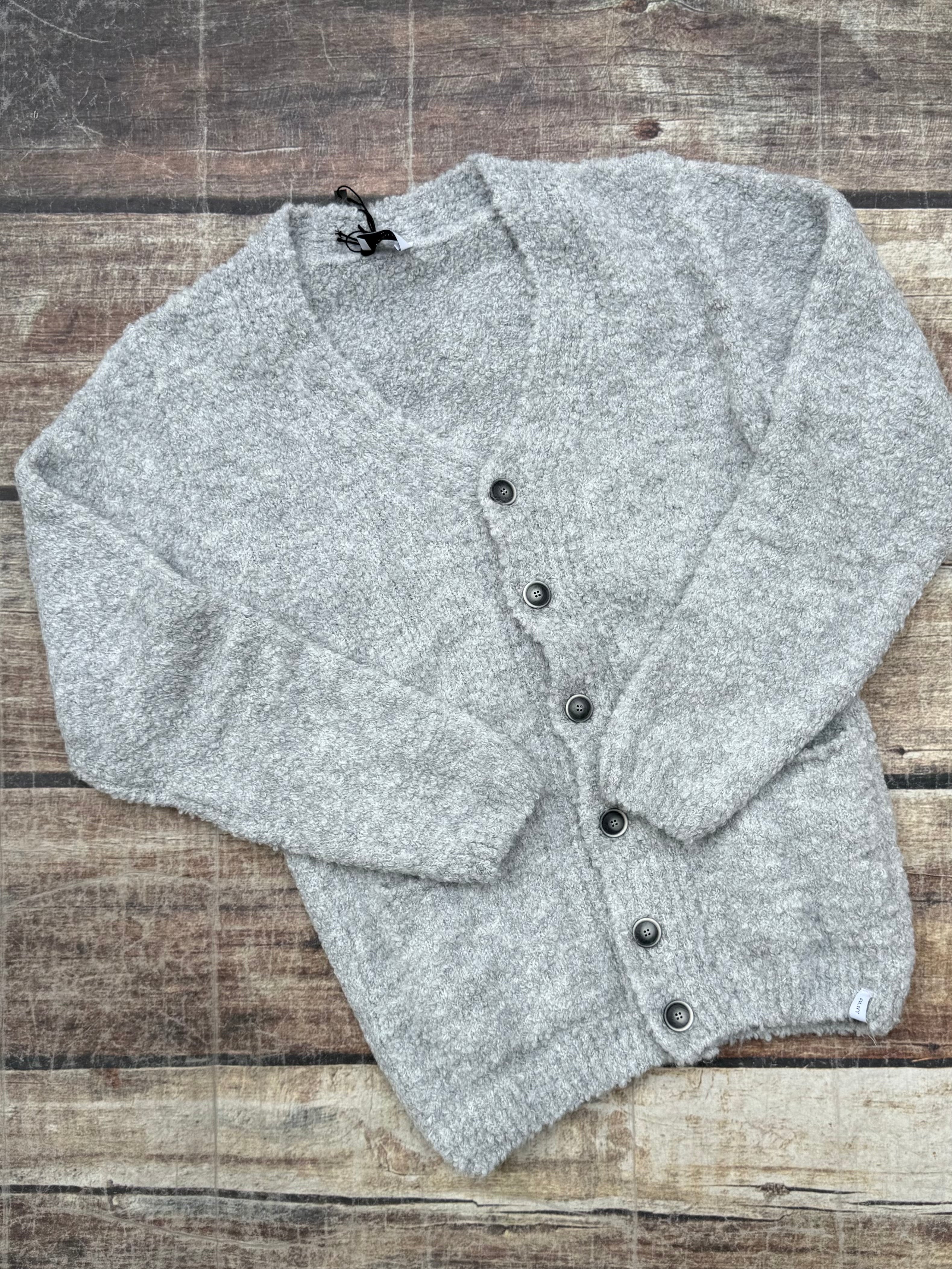 Cardigan Alta Tensione Bouclé Grigio (12267722899796)