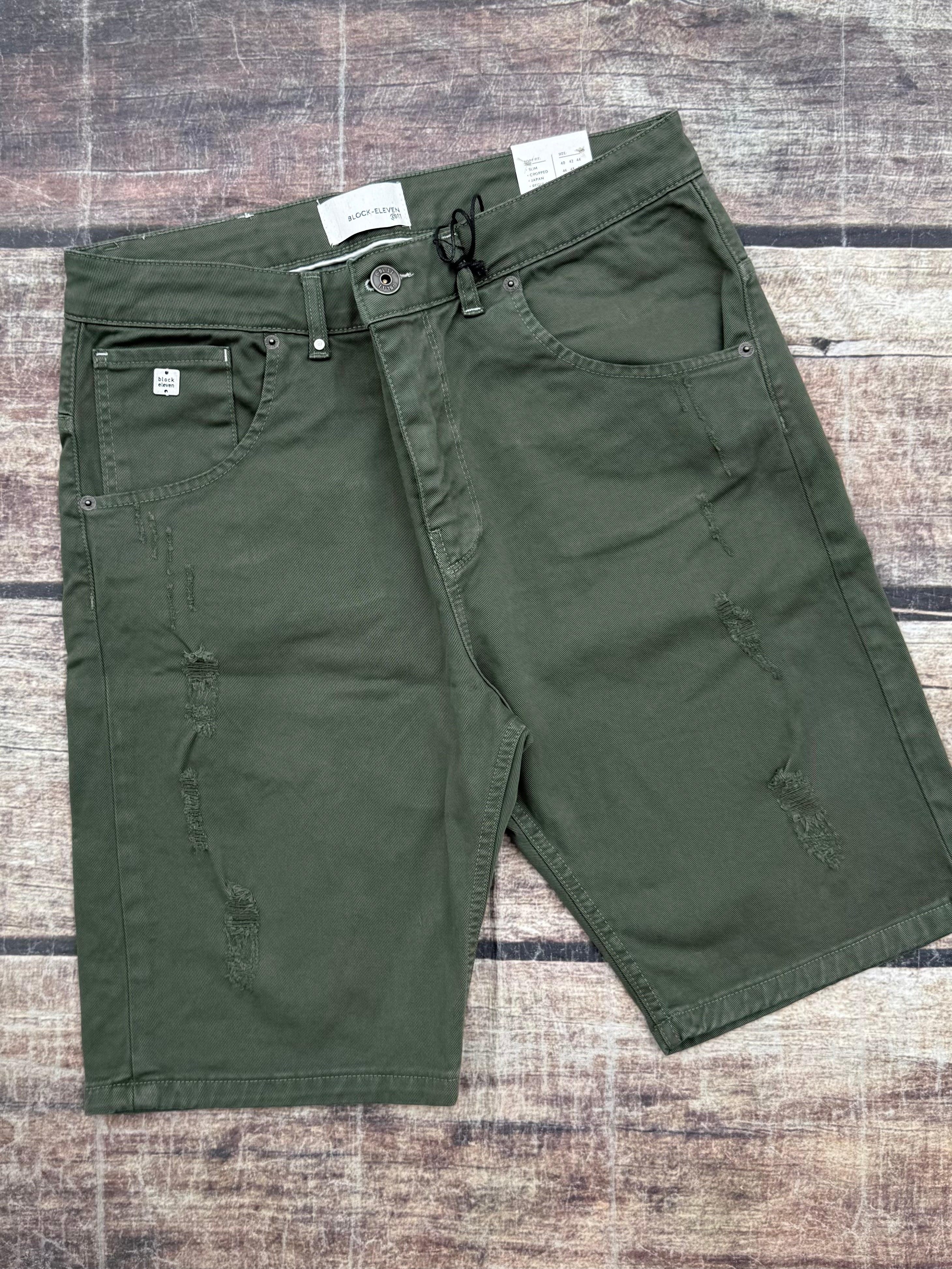 Bermuda Block Eleven Bull Denim Rotture Militare (12027121533268)