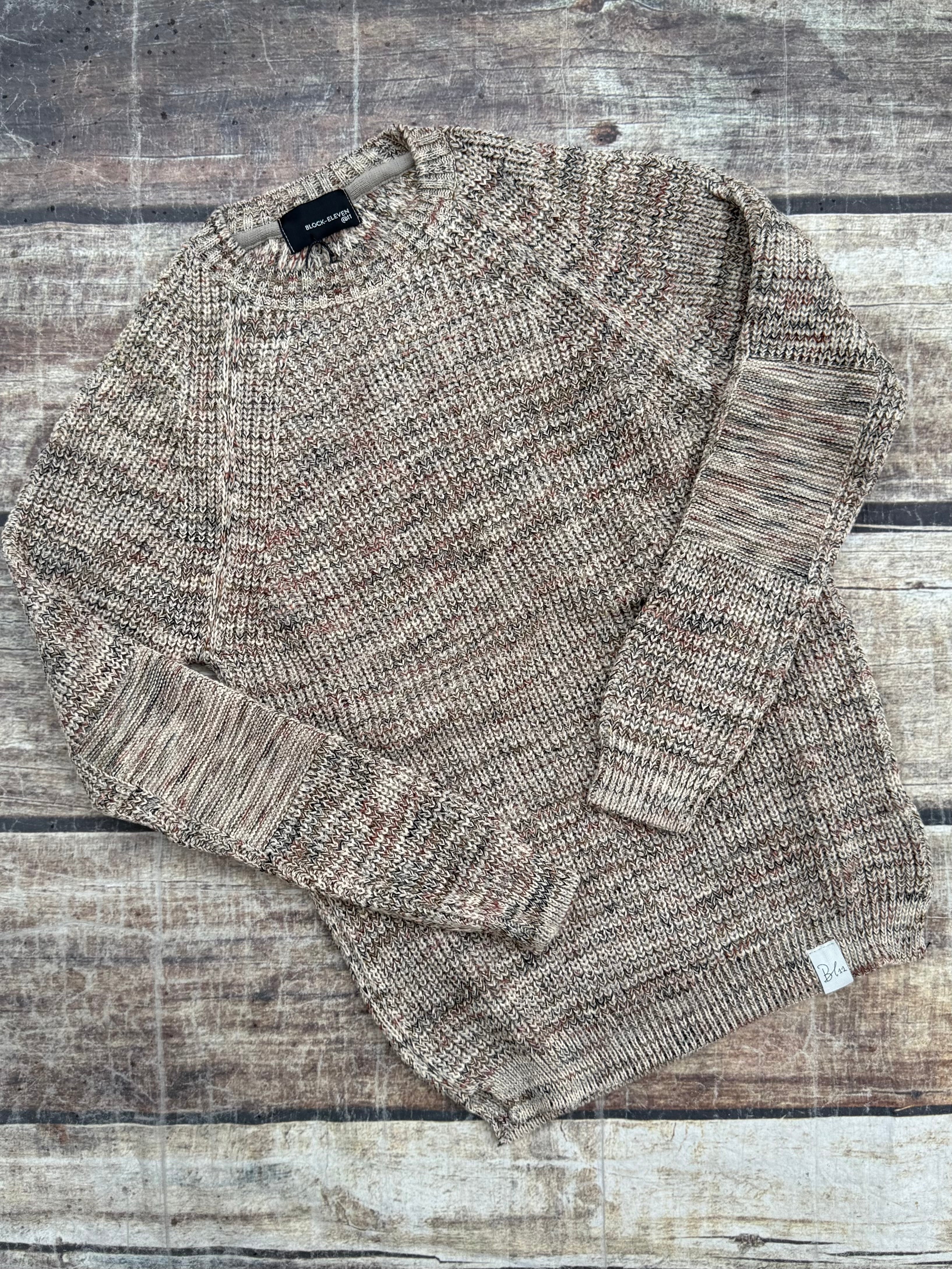 Maglione Block Eleven Malè Fango