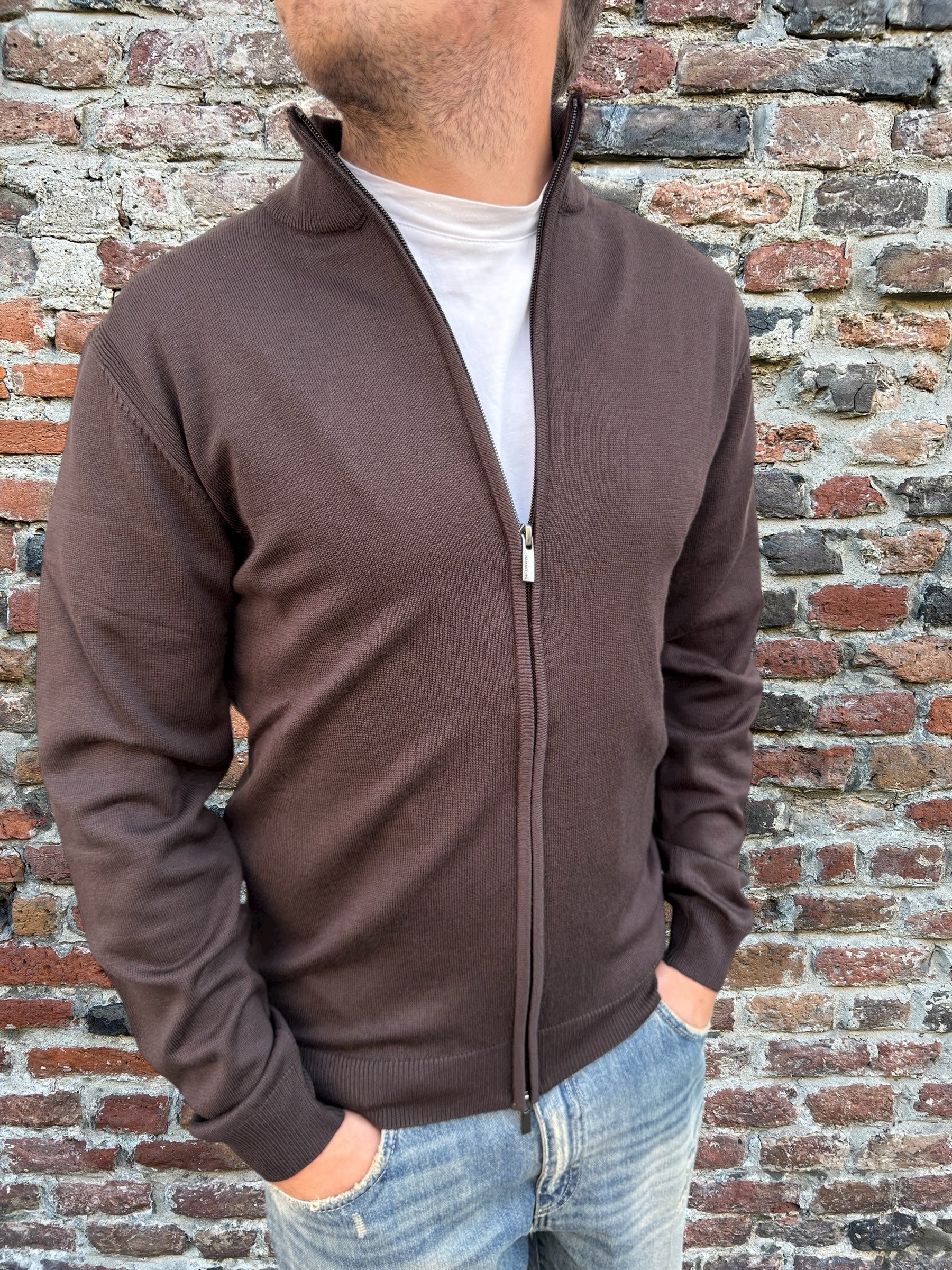 Maglioncino Hamaki-Ho Zip Moro 3159 (12293218599252)