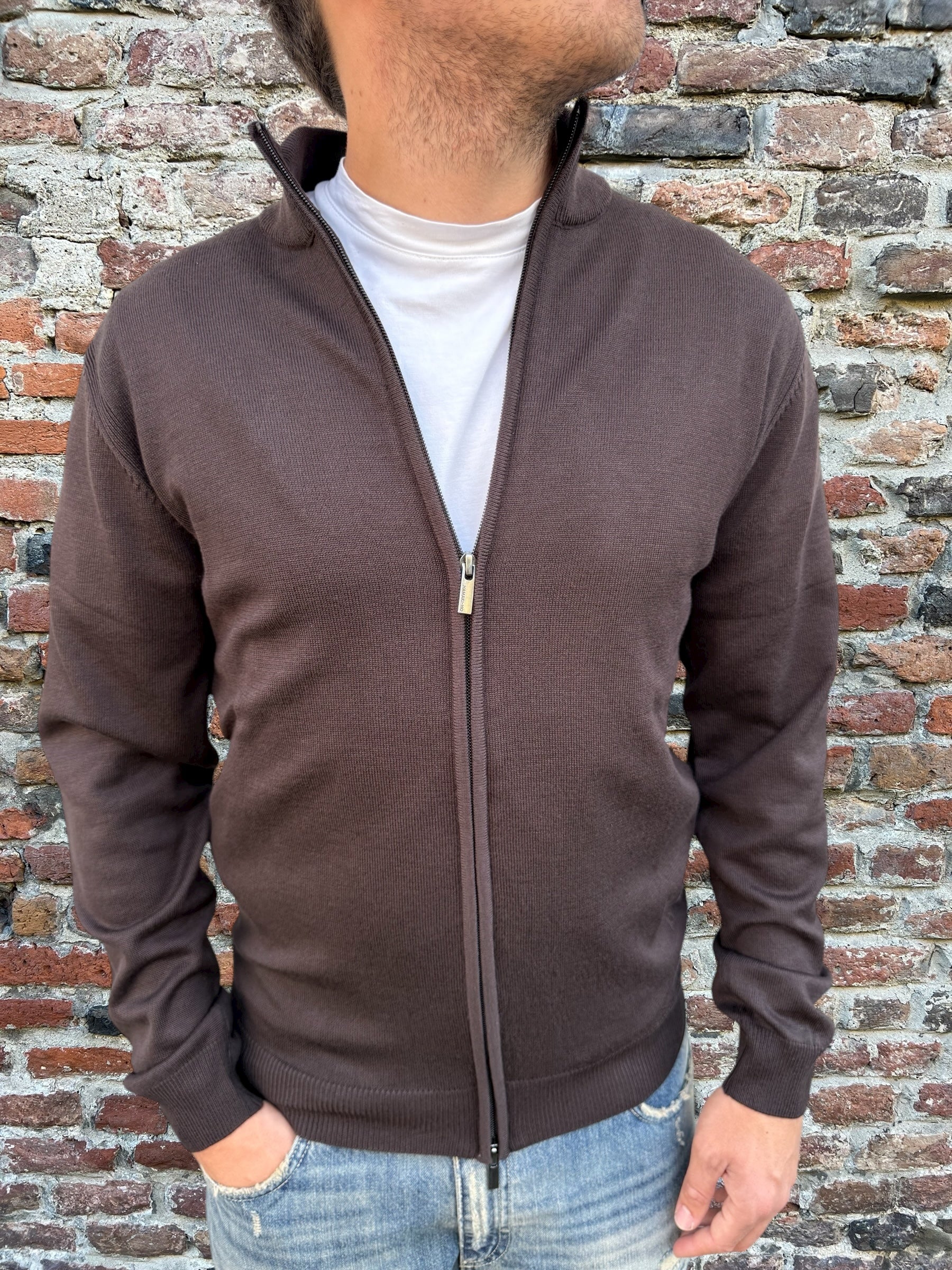 Maglioncino Hamaki-Ho Zip Moro 3159 (12293218599252)