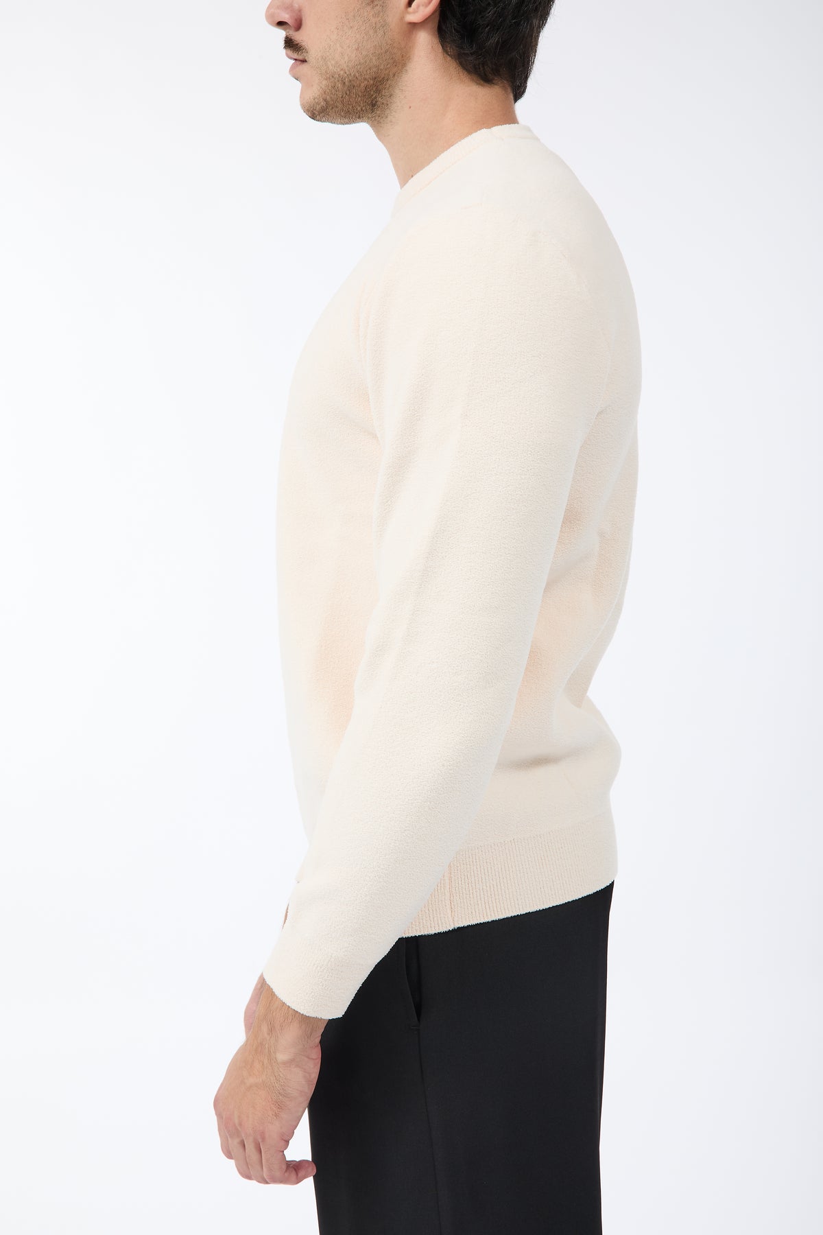 Maglione Over-d Spugna Panna M67