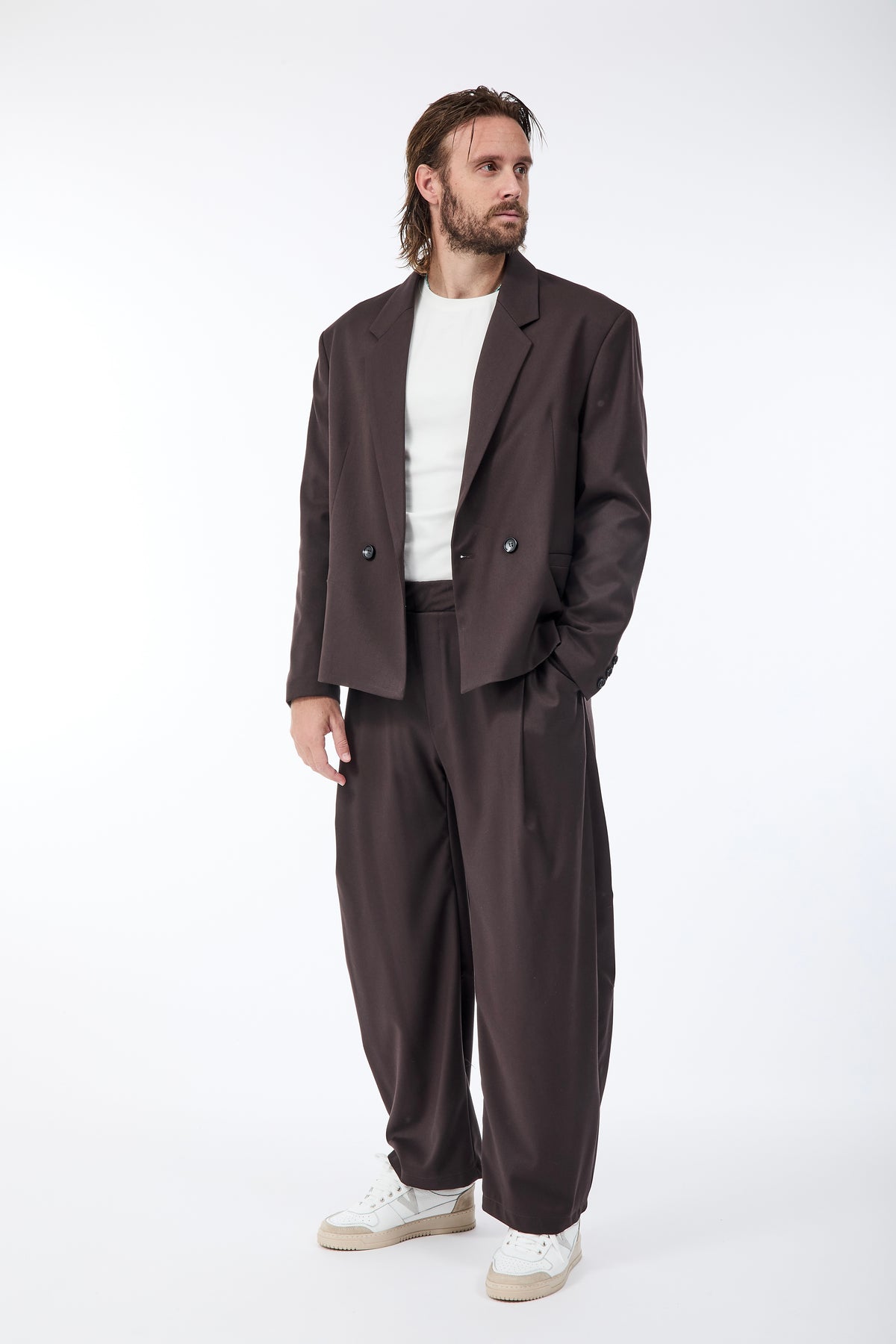 Giacca Imperial Cropped Moro