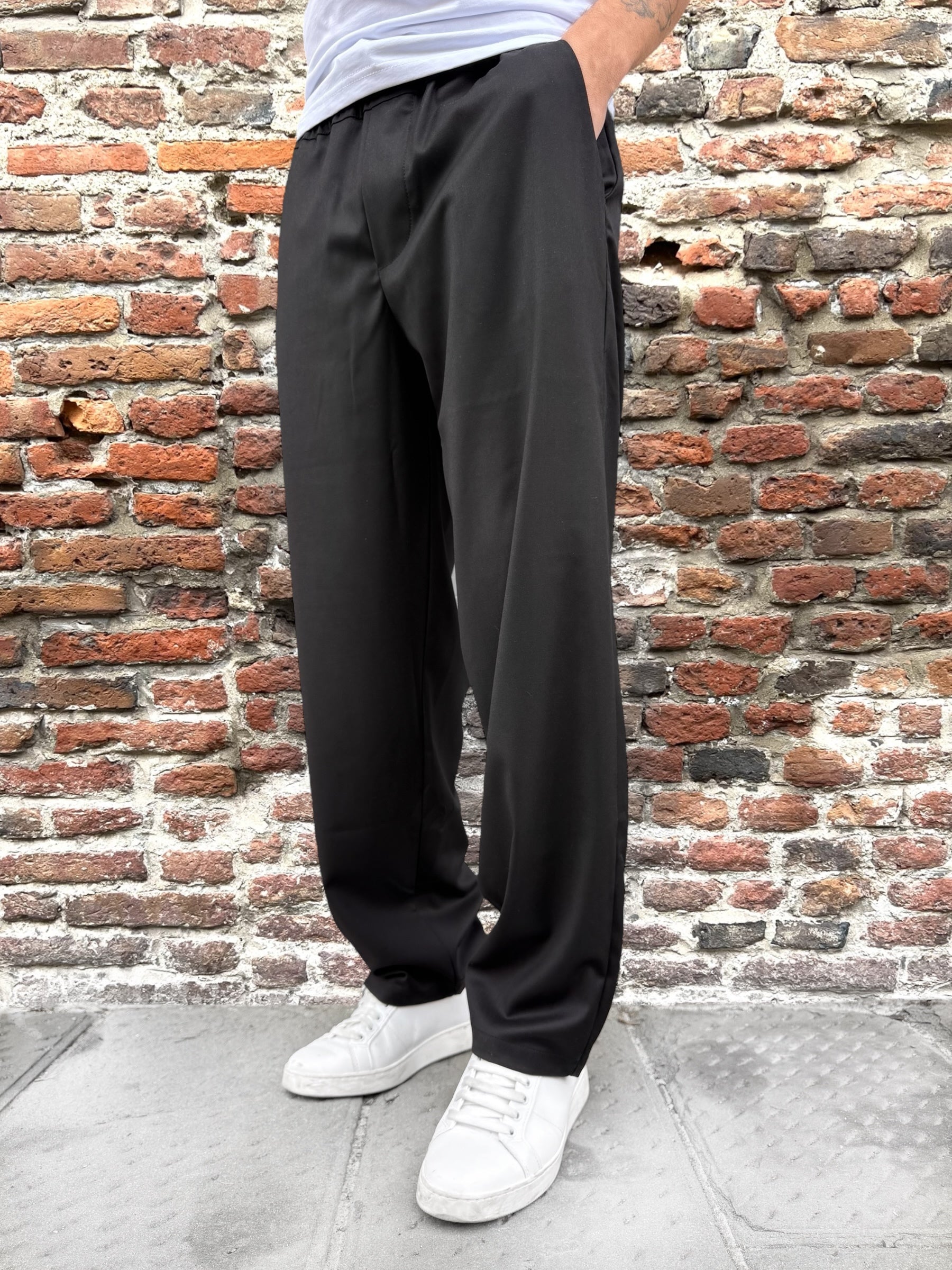 Pantalaccio Why Not Brand Denzel Nero (12278588244308)