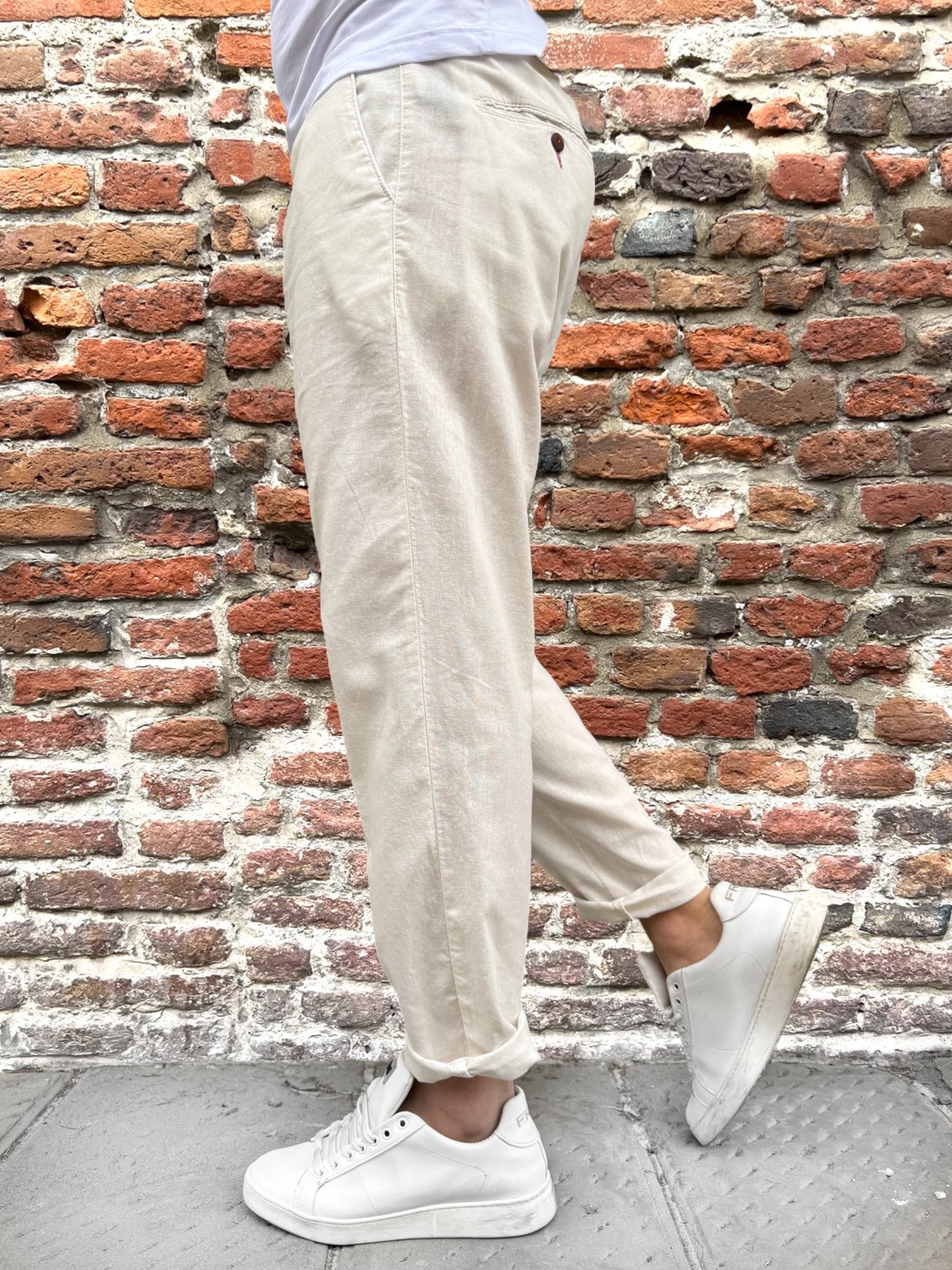 Pantalaccio Berna Lino Latte 1366 (12086389473620)