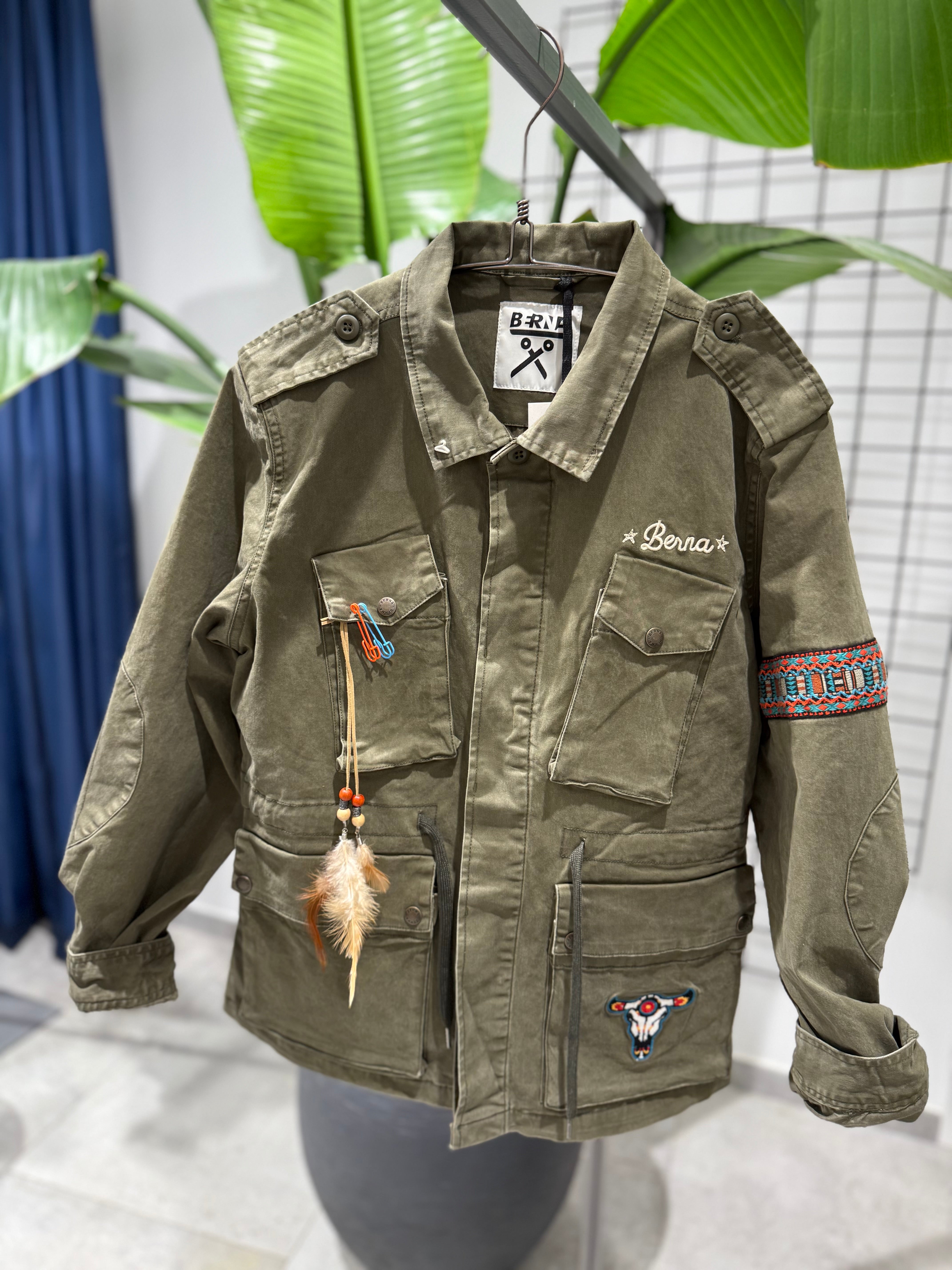 Field Jacket Berna Falco Verde (12230138167636)