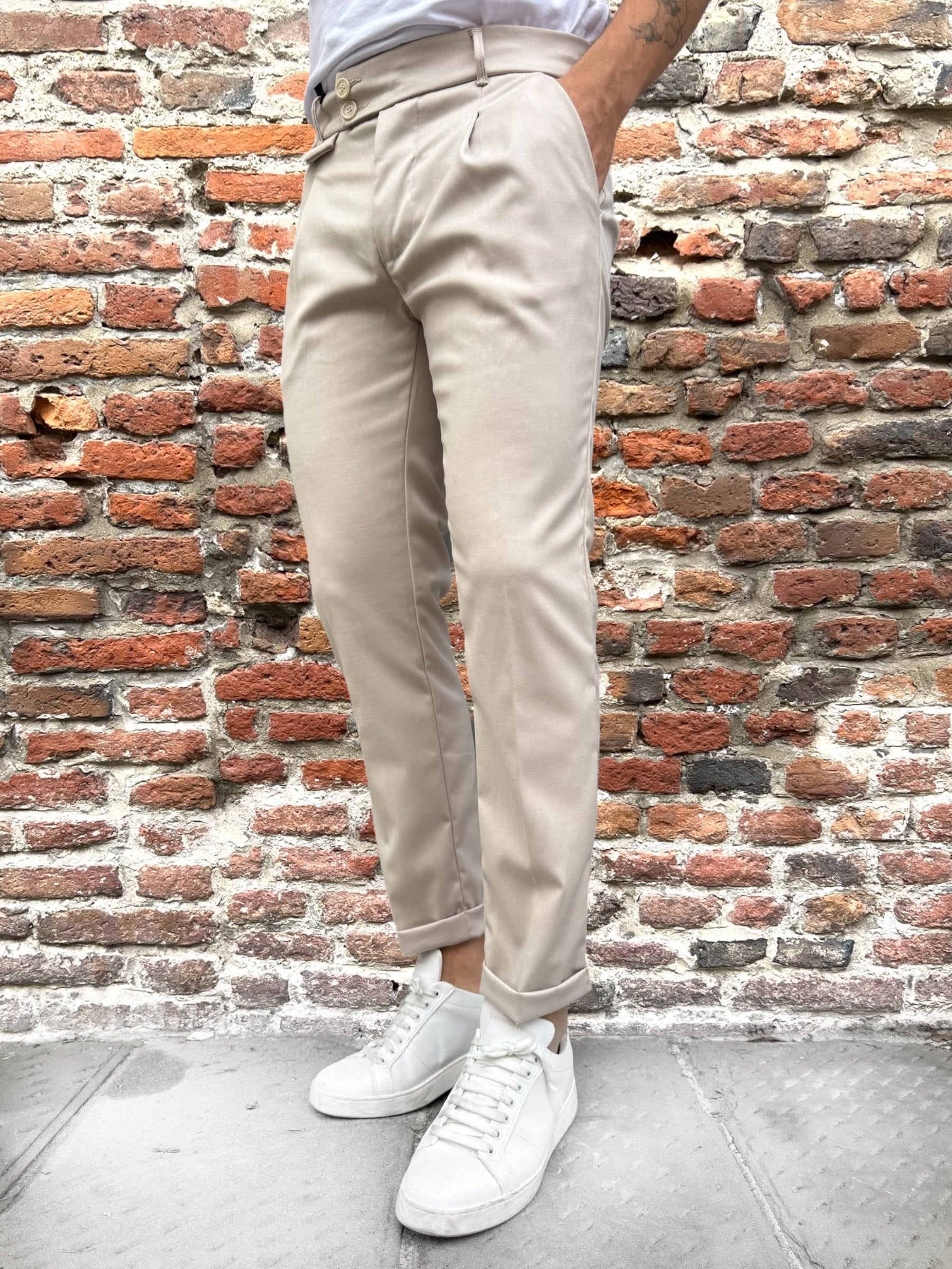 Pantalone Gianni Lupo Mastice 21794 (12238682390868)