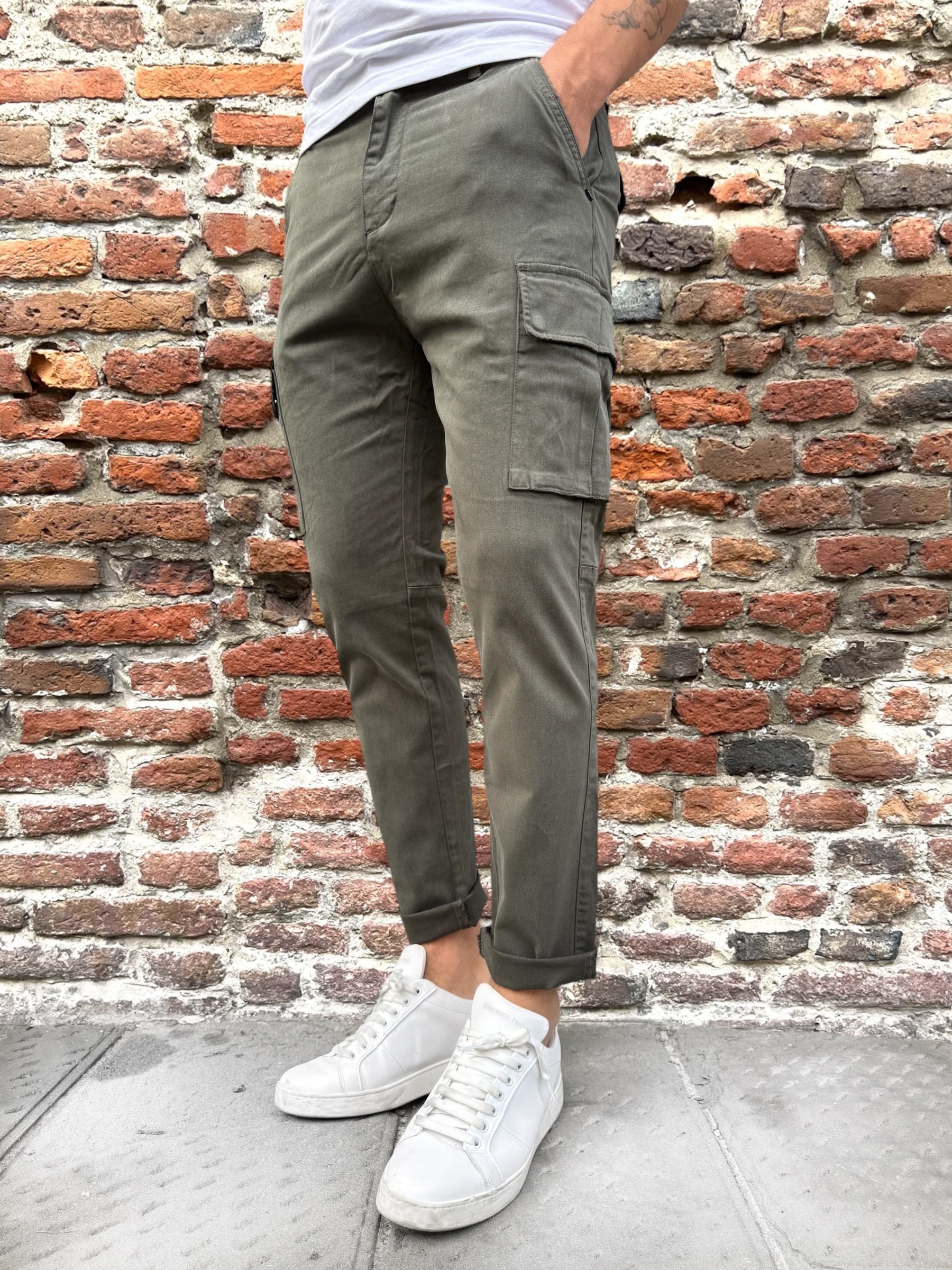 Pantalone Gianni Lupo Cargo Militare 326 (12247708565844)
