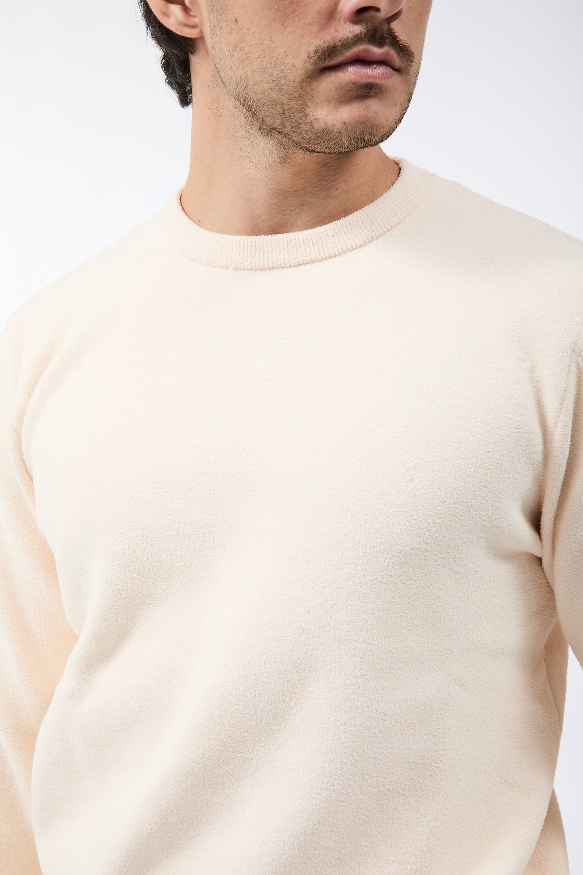 Maglione Over-d Spugna Panna M67