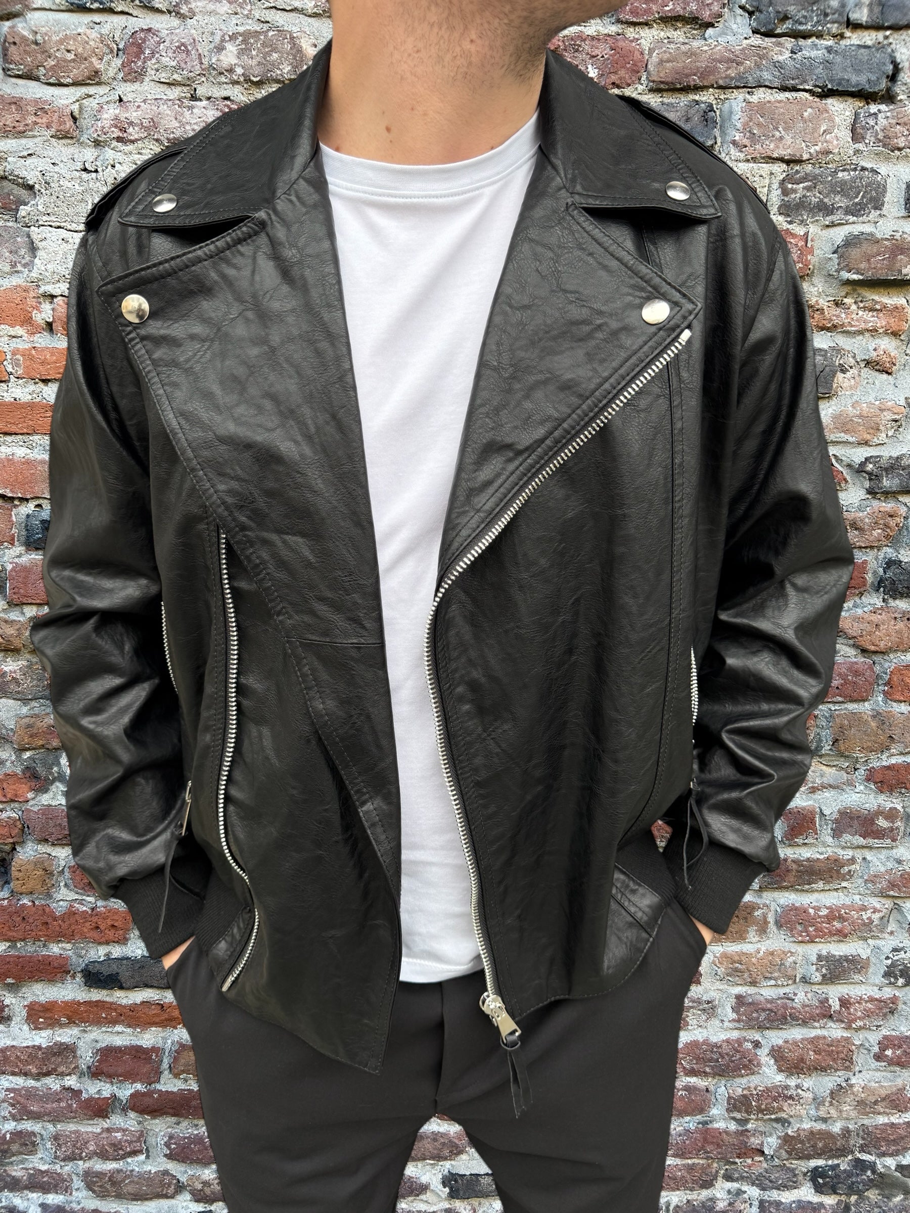 Chiodo Bomber Berna Nero 251094 (11899247427924)
