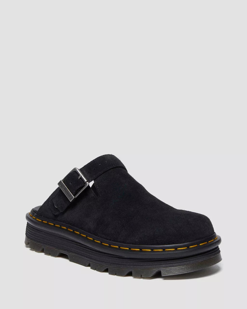 Sabot Mules Dr.Martens Zebzag Camoscio Nero (12258109063508)
