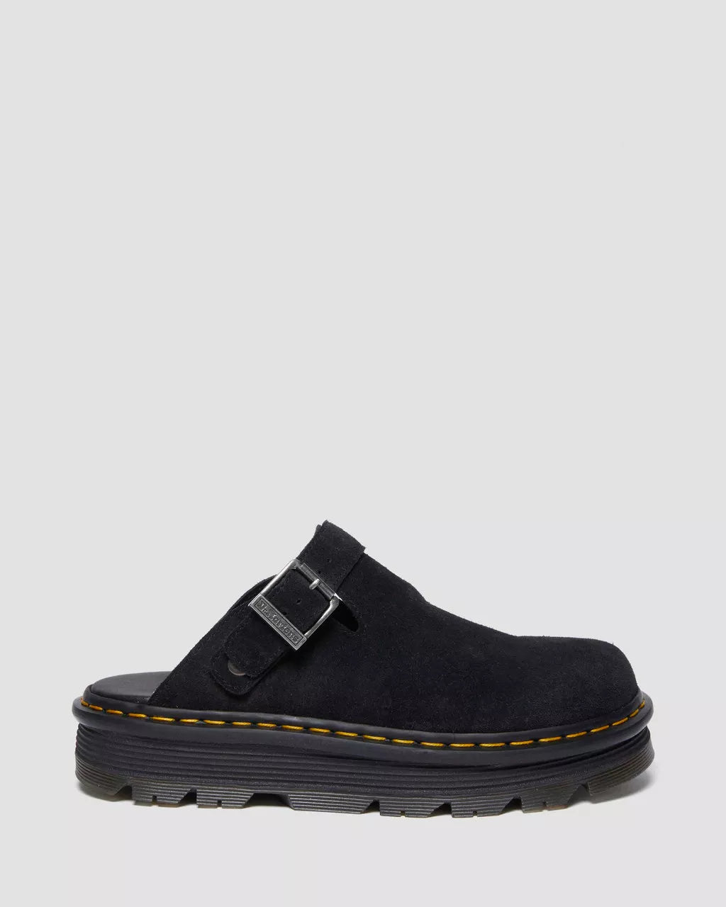 Sabot Mules Dr.Martens Zebzag Camoscio Nero (12258109063508)