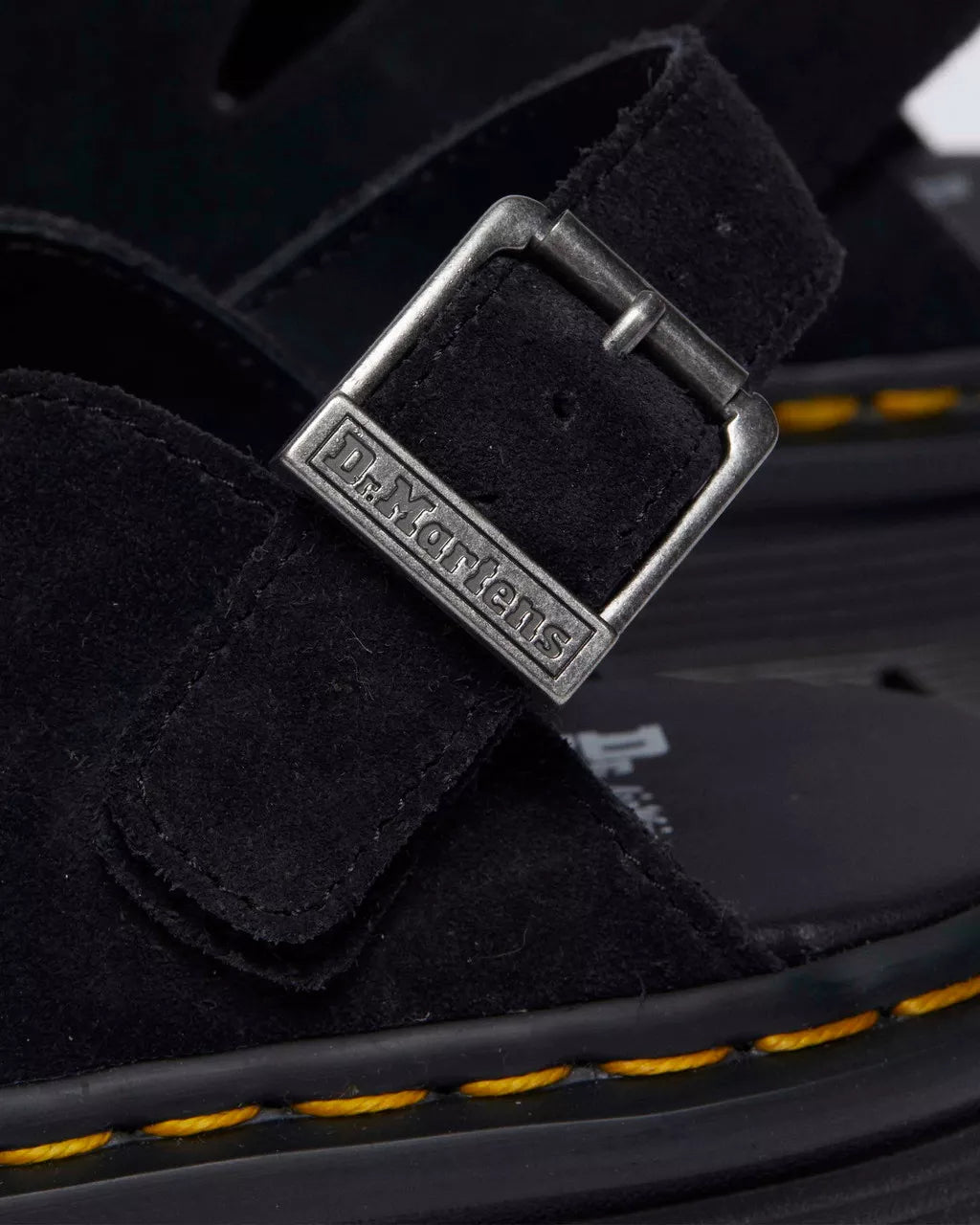 Sabot Mules Dr.Martens Zebzag Camoscio Nero (12258109063508)