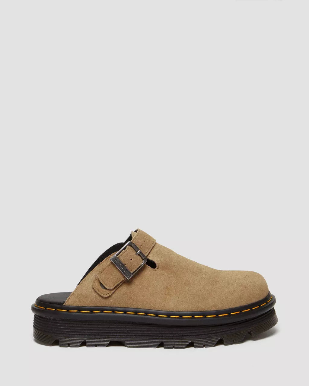 Sabot Mules Dr.Martens Zebzag Camoscio Camel (12258108997972)