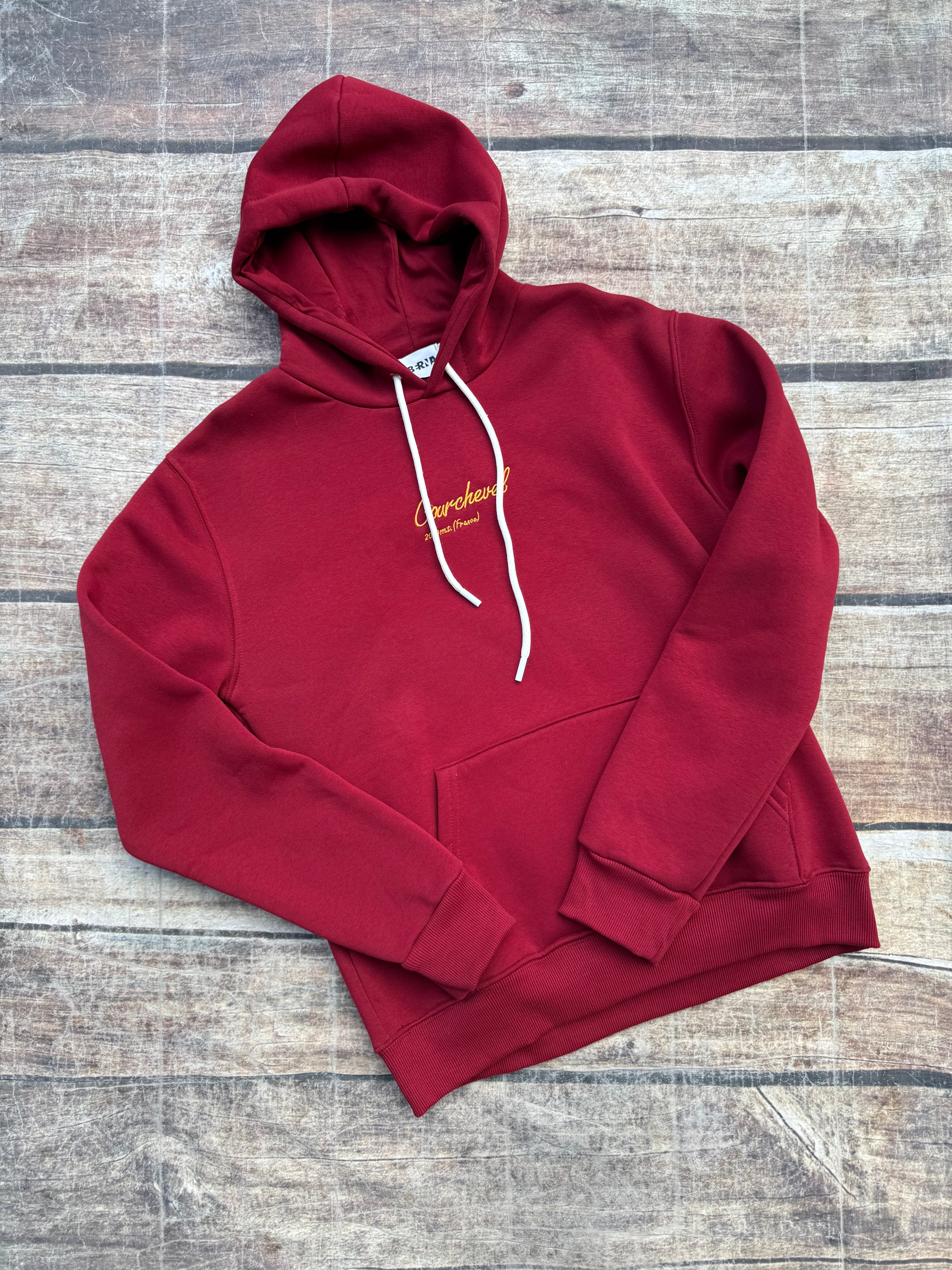 Felpa Berna courchevel rossa