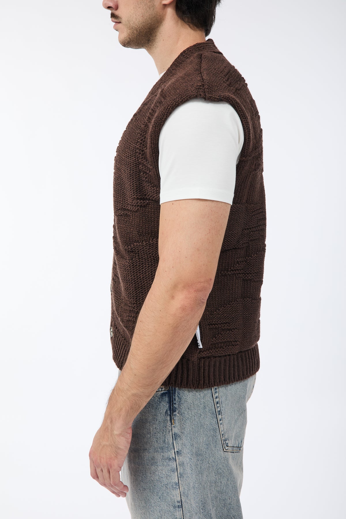 Cardigan Berna Smanicato Moro 016