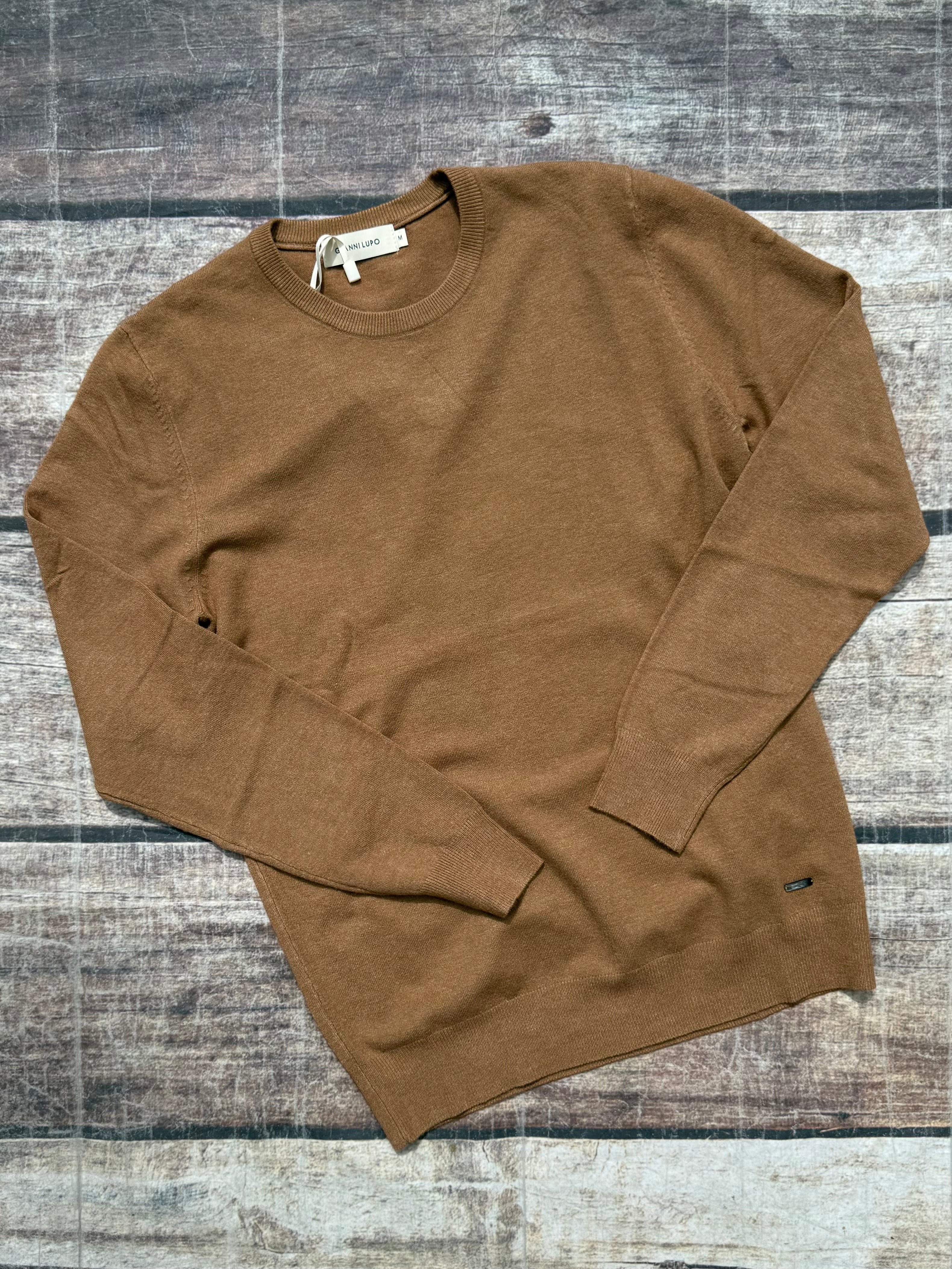 Maglioncino Gianni Lupo Cammello 33398 (12235735269716) (12235731894612)