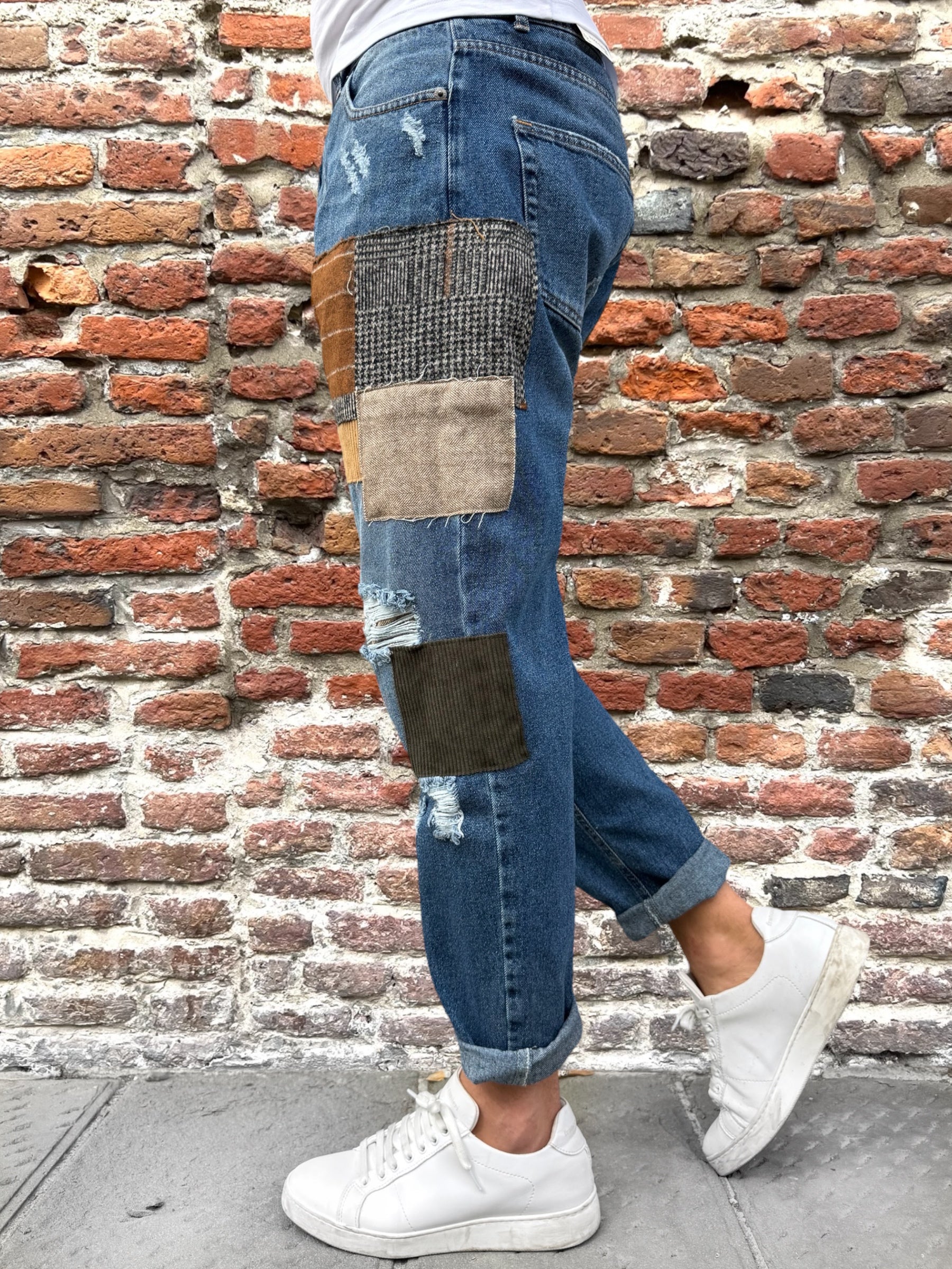 Jeans Block Eleven Patch 3530 (12239475179860)