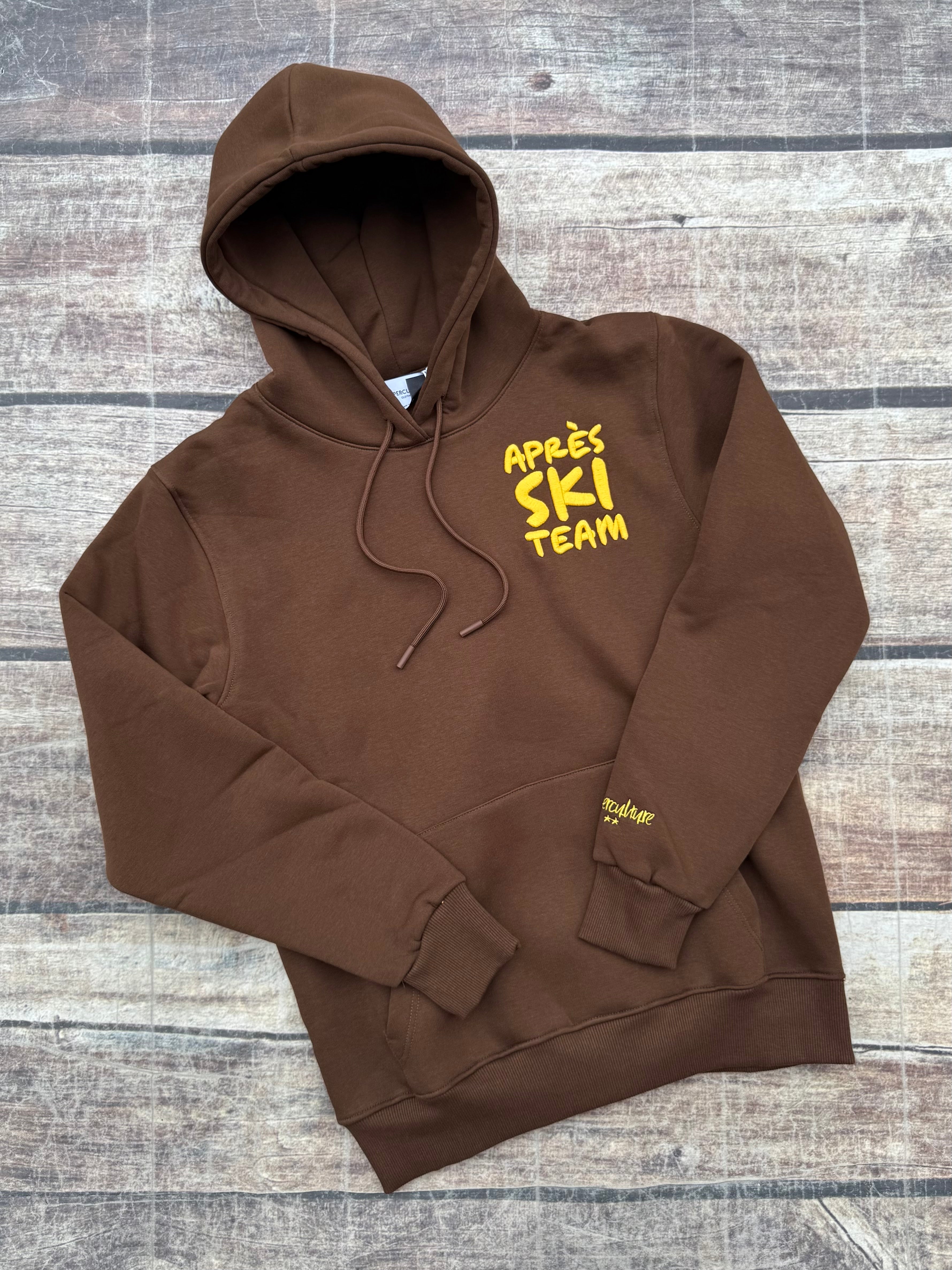 Felpa Superculture Cappuccio Cioccolato A1387 (12218649542996)