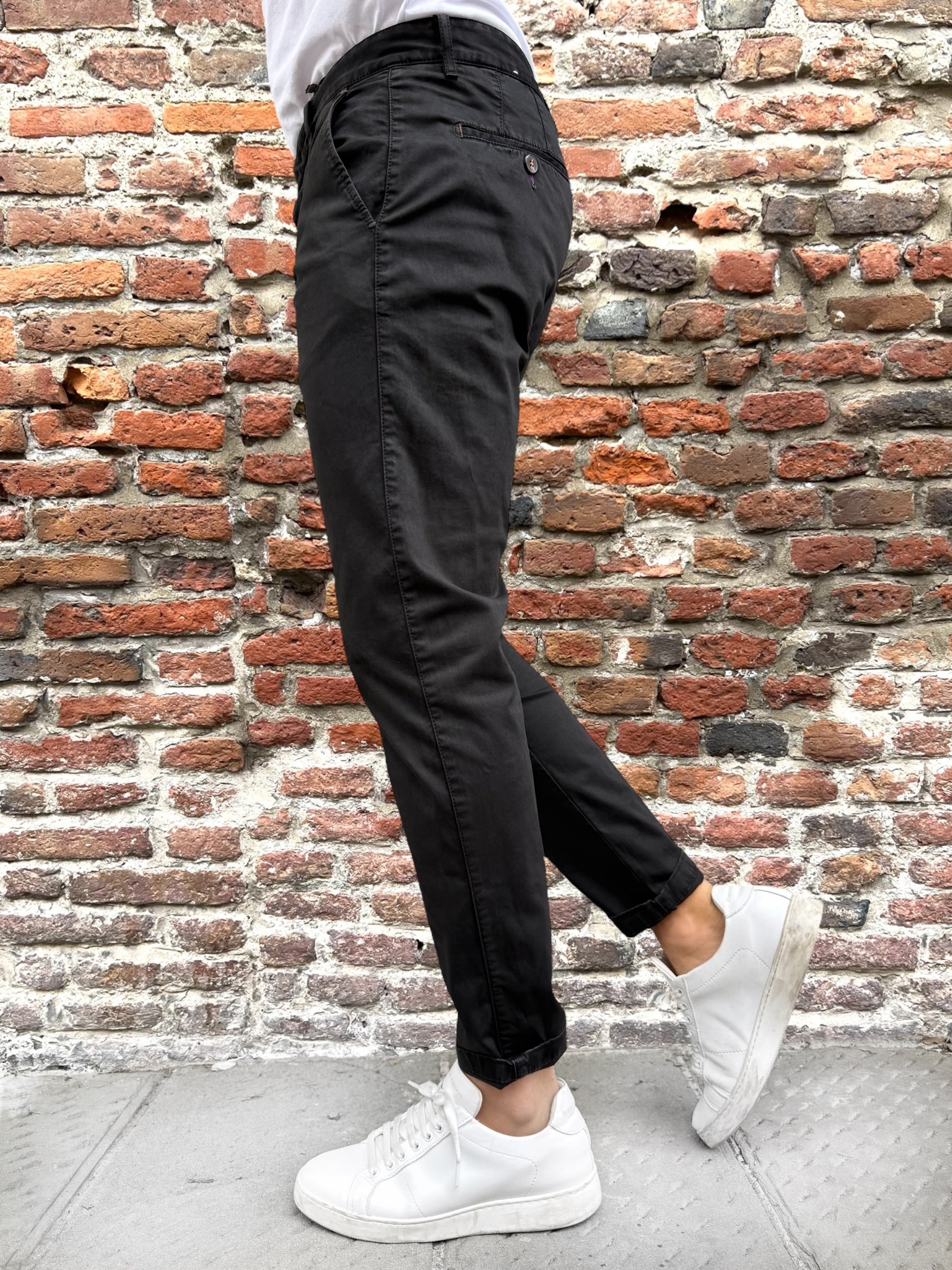 Pantalone Berna Chinos Nero 71 (12247790420308)