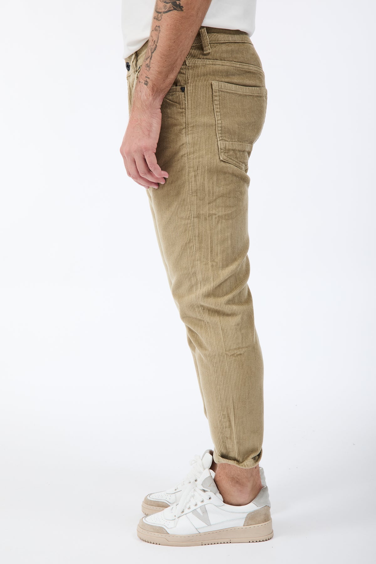 Pantalone Gianni Lupo Velluto Cammello 6227