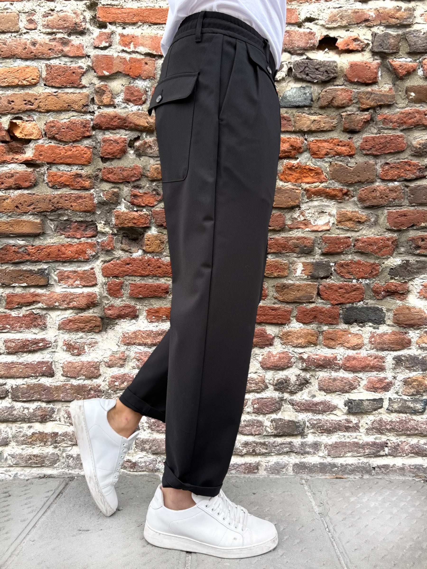 Pantalone Berna Tecnico Nero 138 (12246954246484)