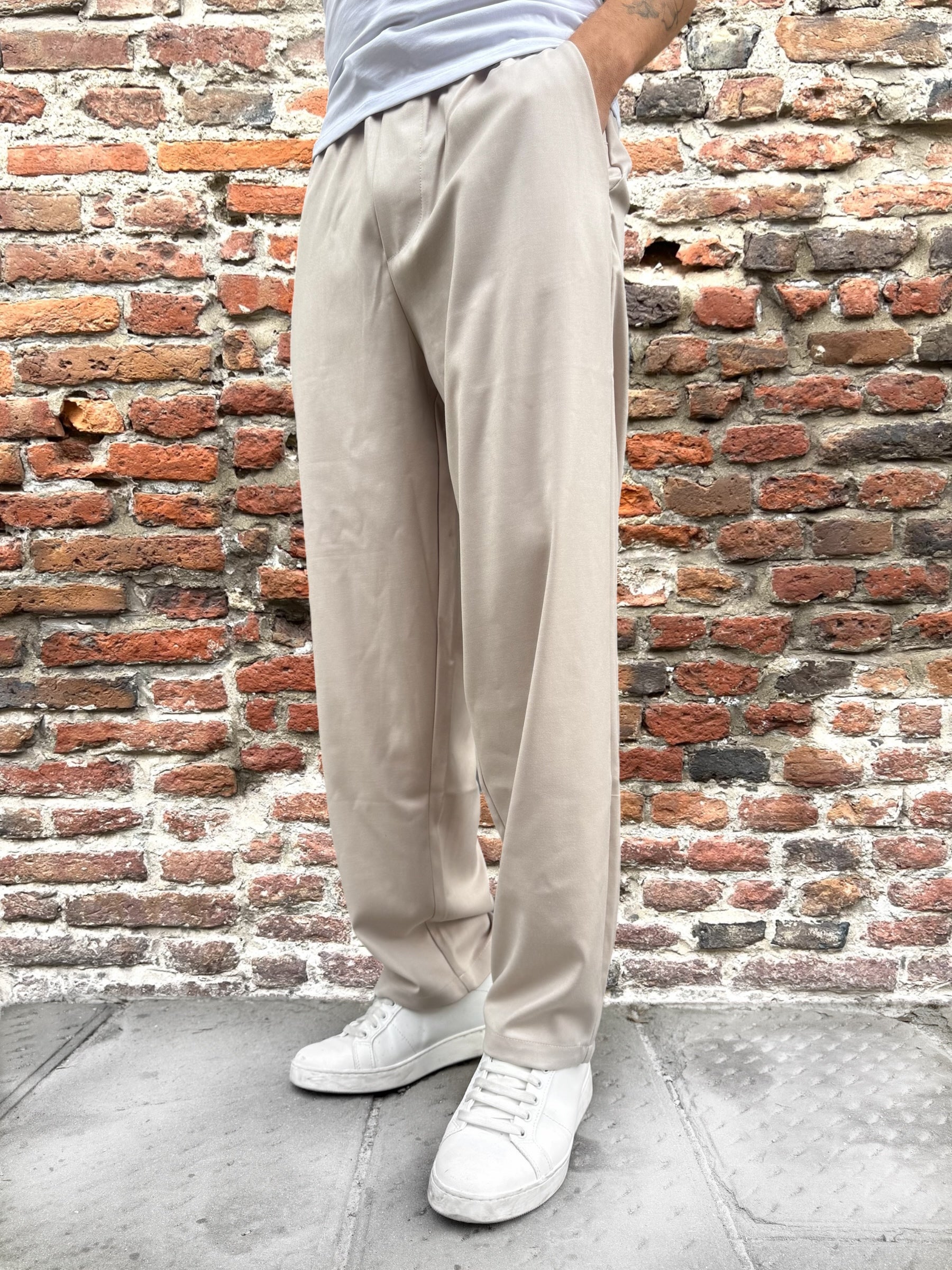 Pantalaccio Why Not Brand Denzel Beige (12278590832980)