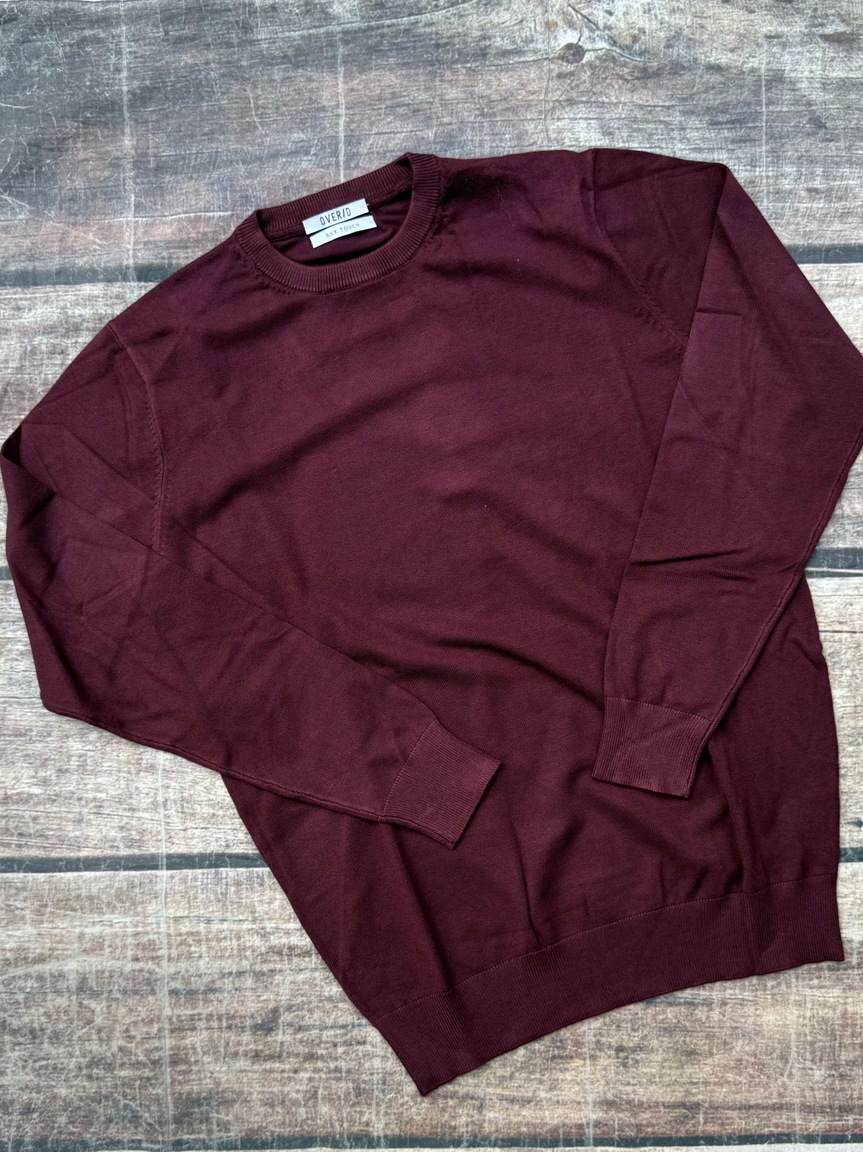 Maglioncino Over-D M01 Bordeaux (12222460789076)