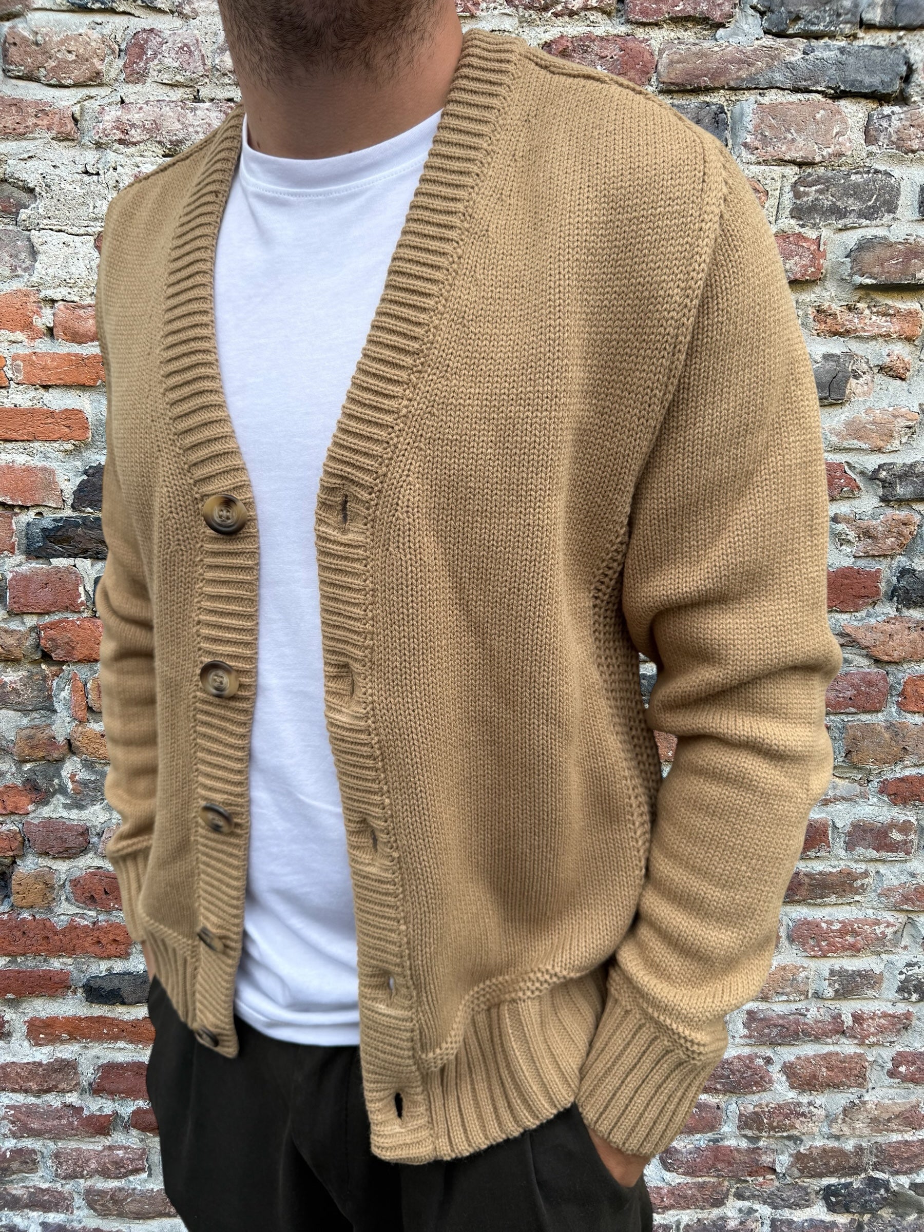 Cardigan Imperial Cammello 614 (12243132252500)