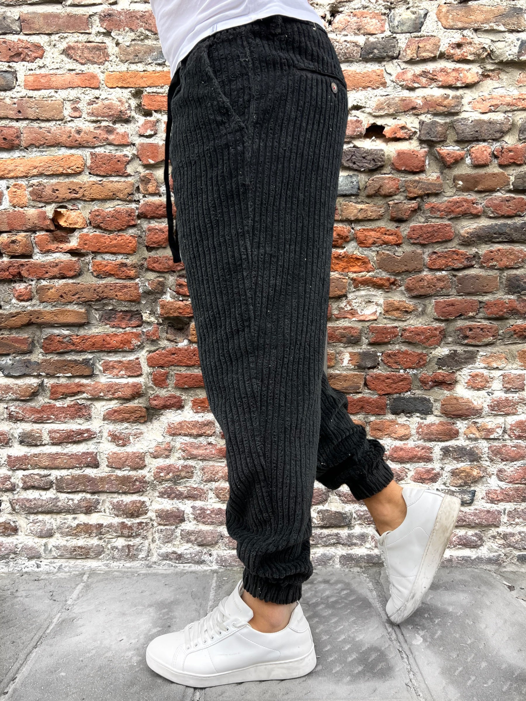 Pantalone Berna Velluto Nero 361 (9801625010516)