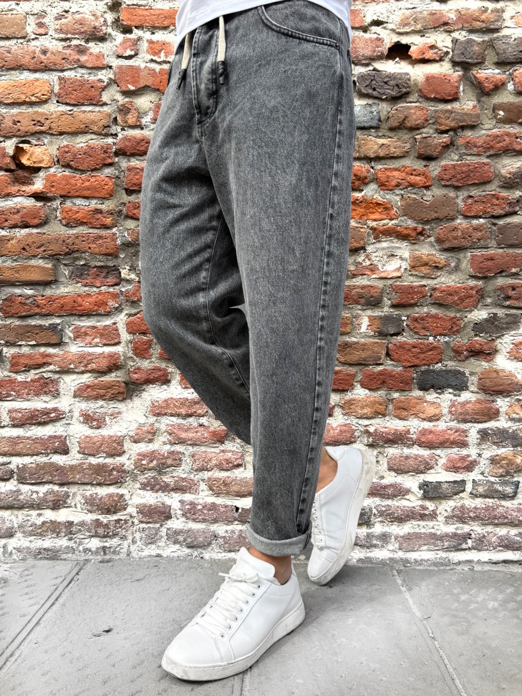 Jeans Block Eleven Coulisse Black (12239497068884)