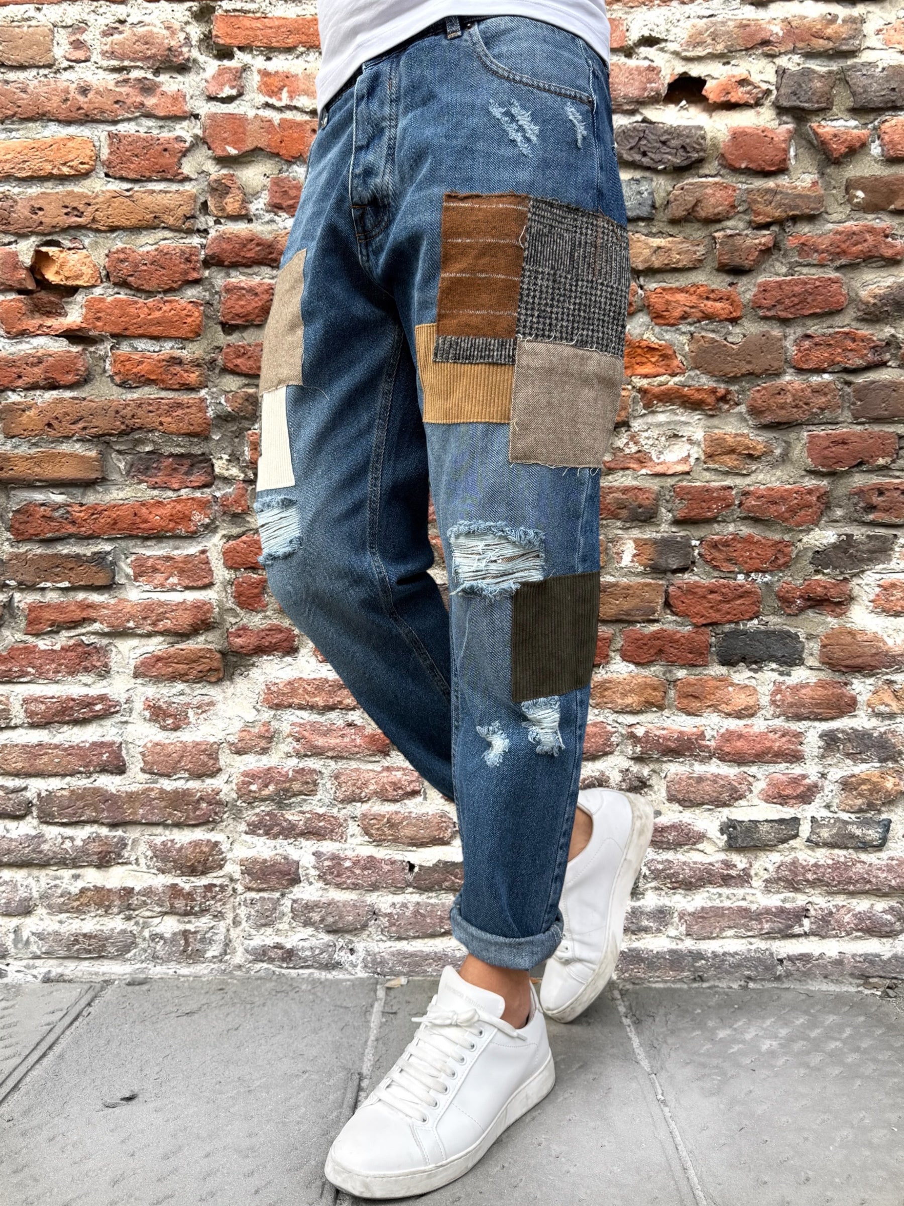 Jeans Block Eleven Patch 3530 (12239475179860)