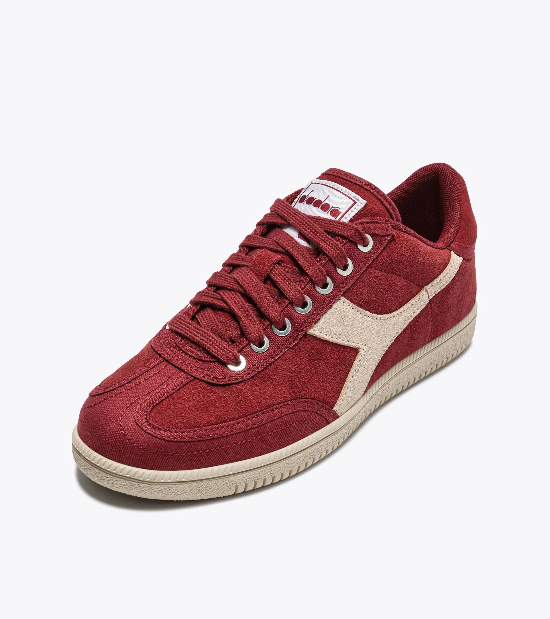 Sneaker Diadora Trainer Suede Red fire