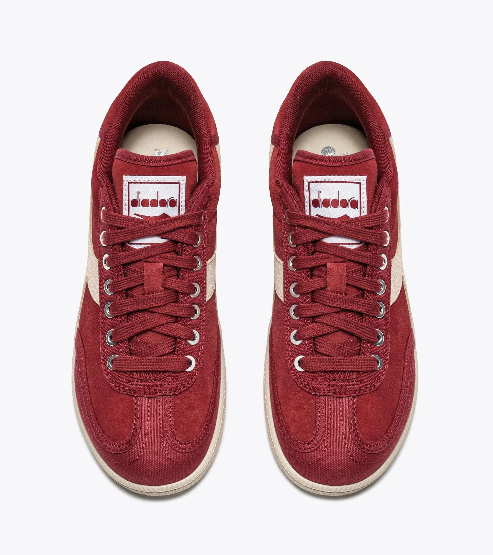 Sneaker Diadora Trainer Suede Red fire