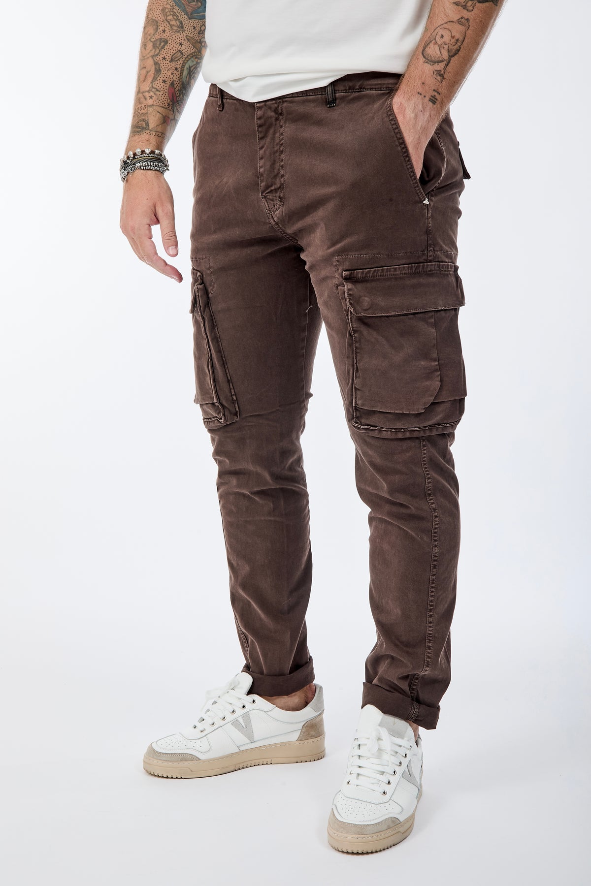 Pantalone Berna Cargo Moro 008
