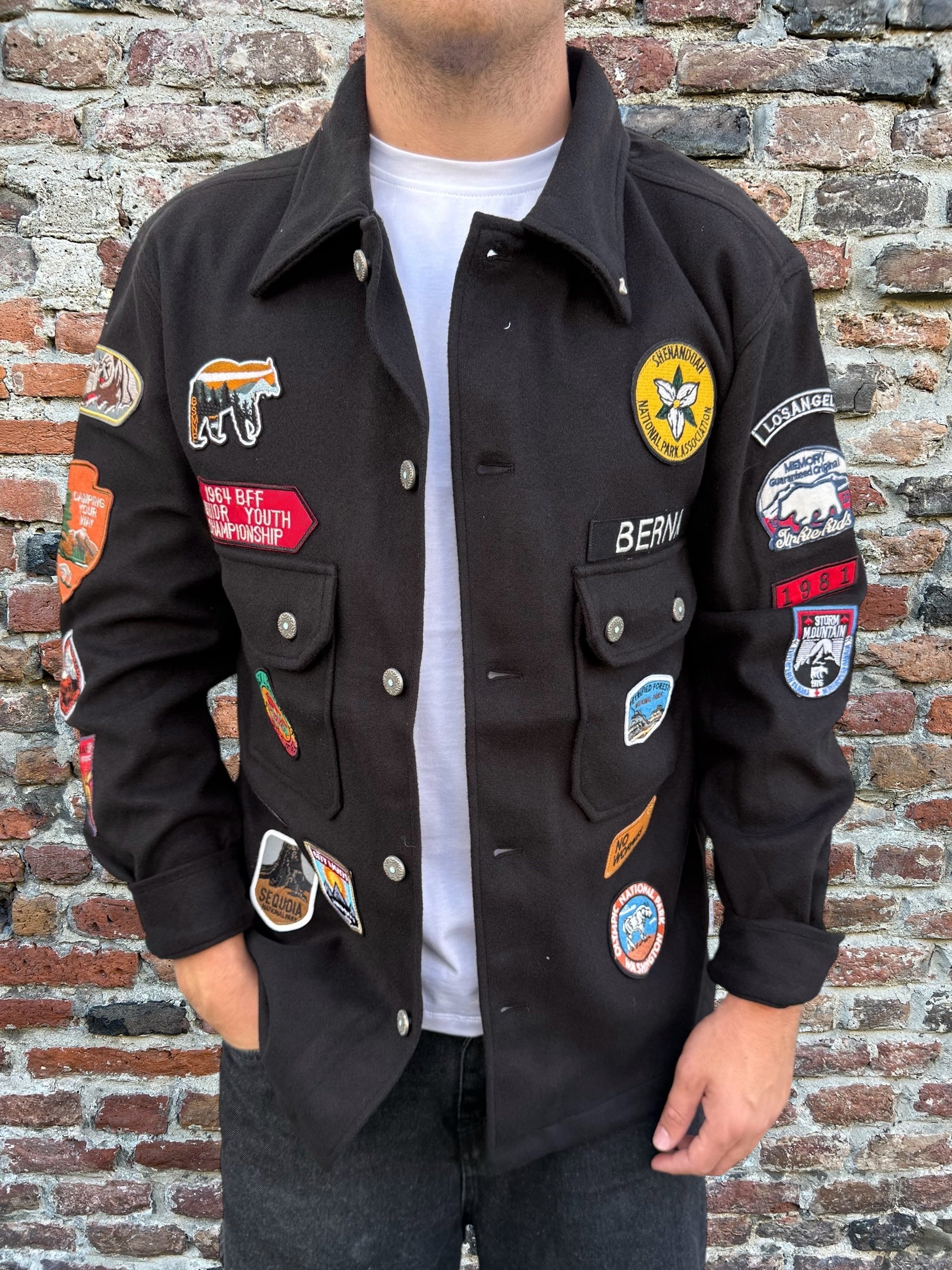 Giacchetto Berna Scout Nero (12236324045140)
