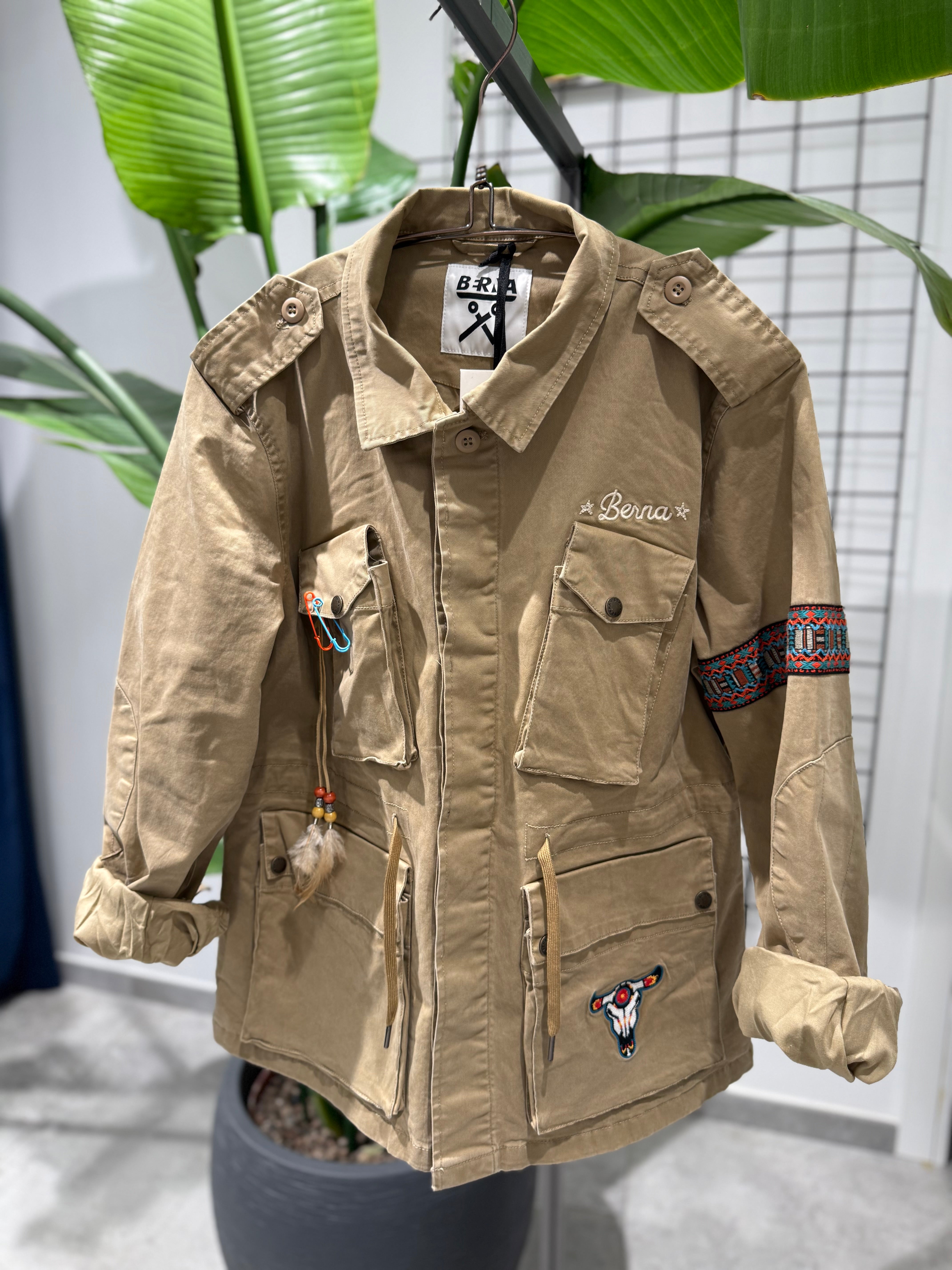 Field Jacket Berna Falco Beige (12230138265940)