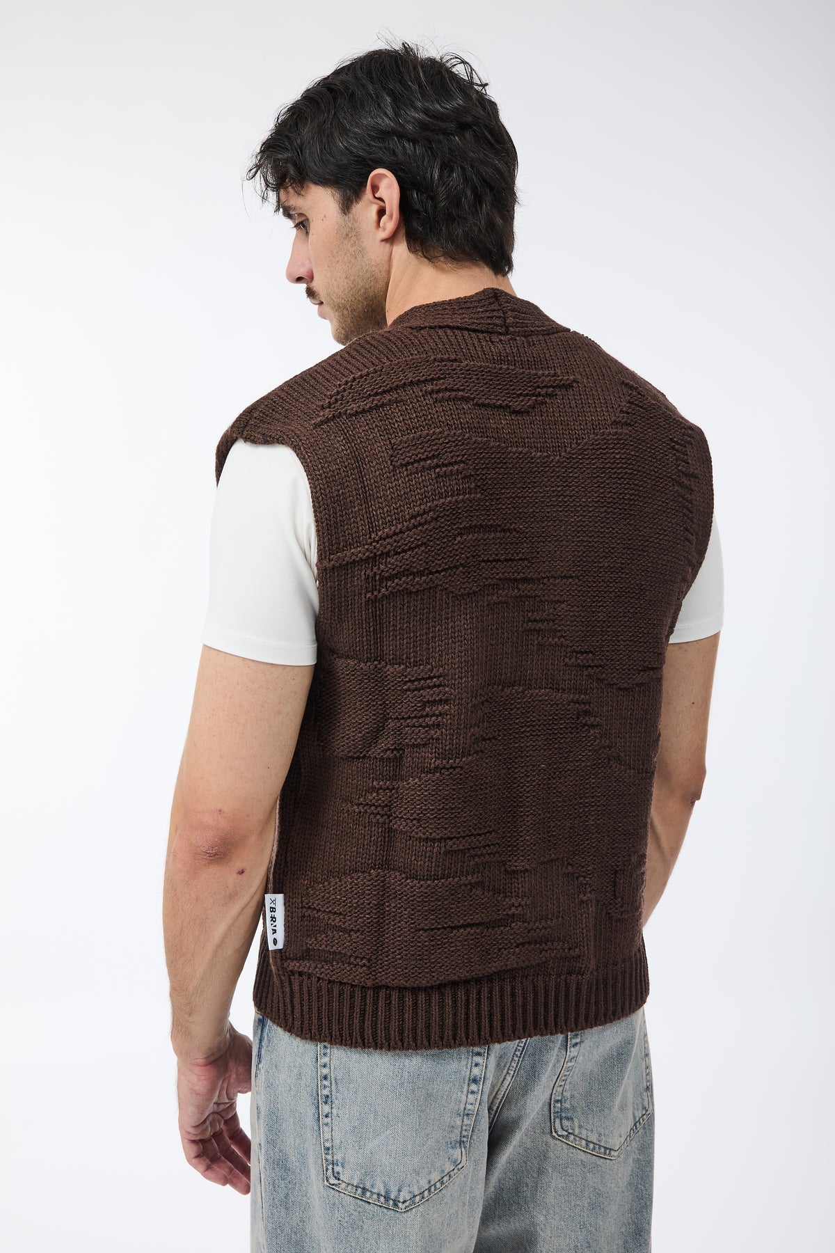 Cardigan Berna Smanicato Moro 016