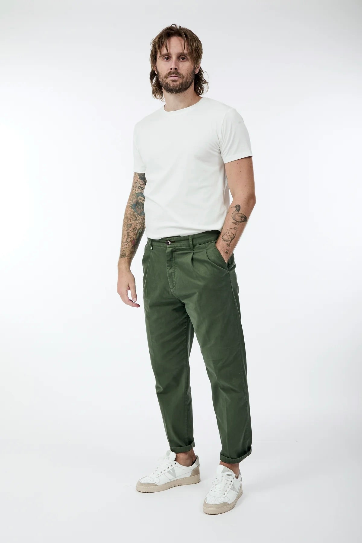 Pantalone Japan Berna Menta