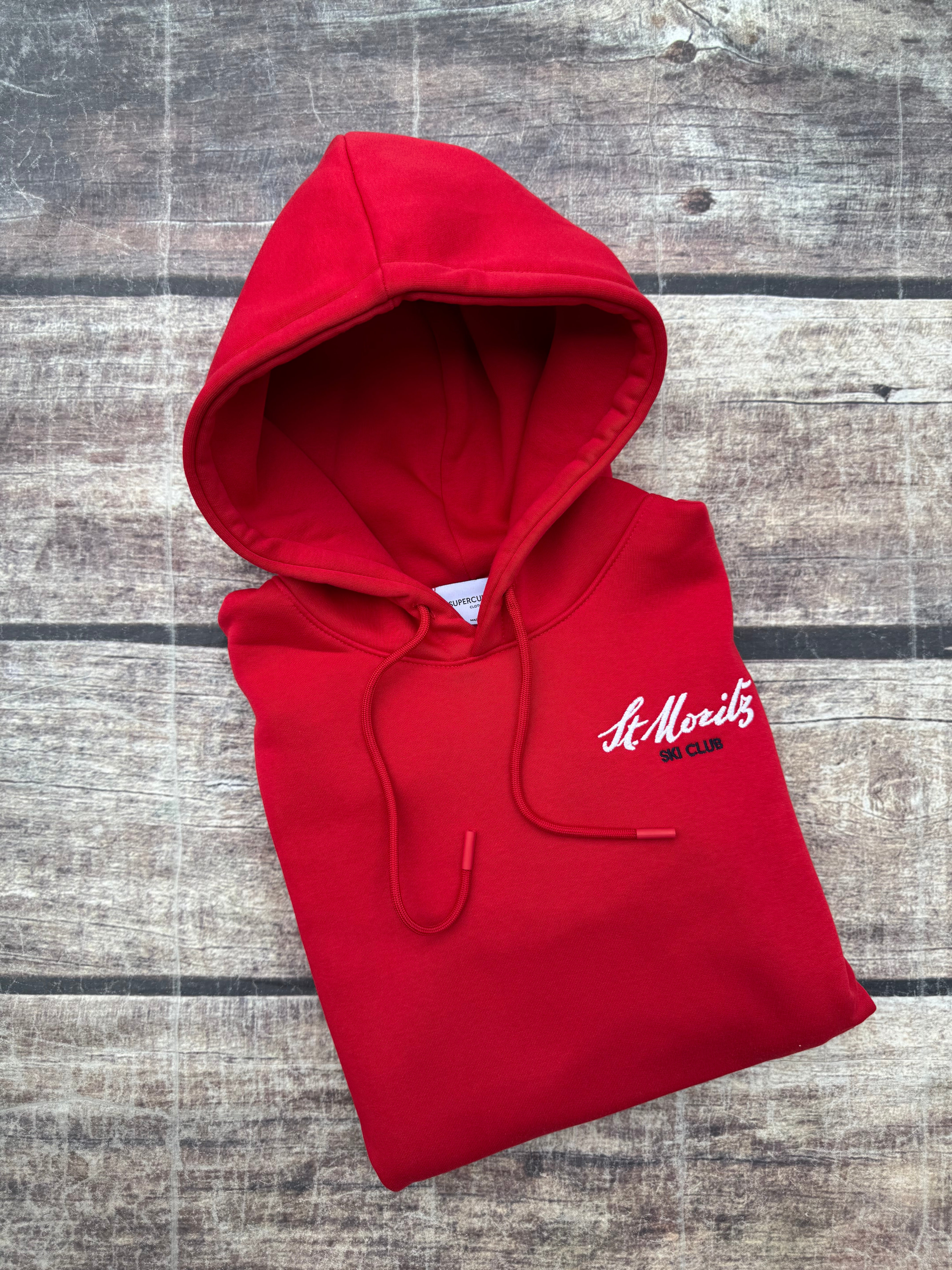 Felpa Superculture Cappuccio Rossa A1313 (12218680312148)