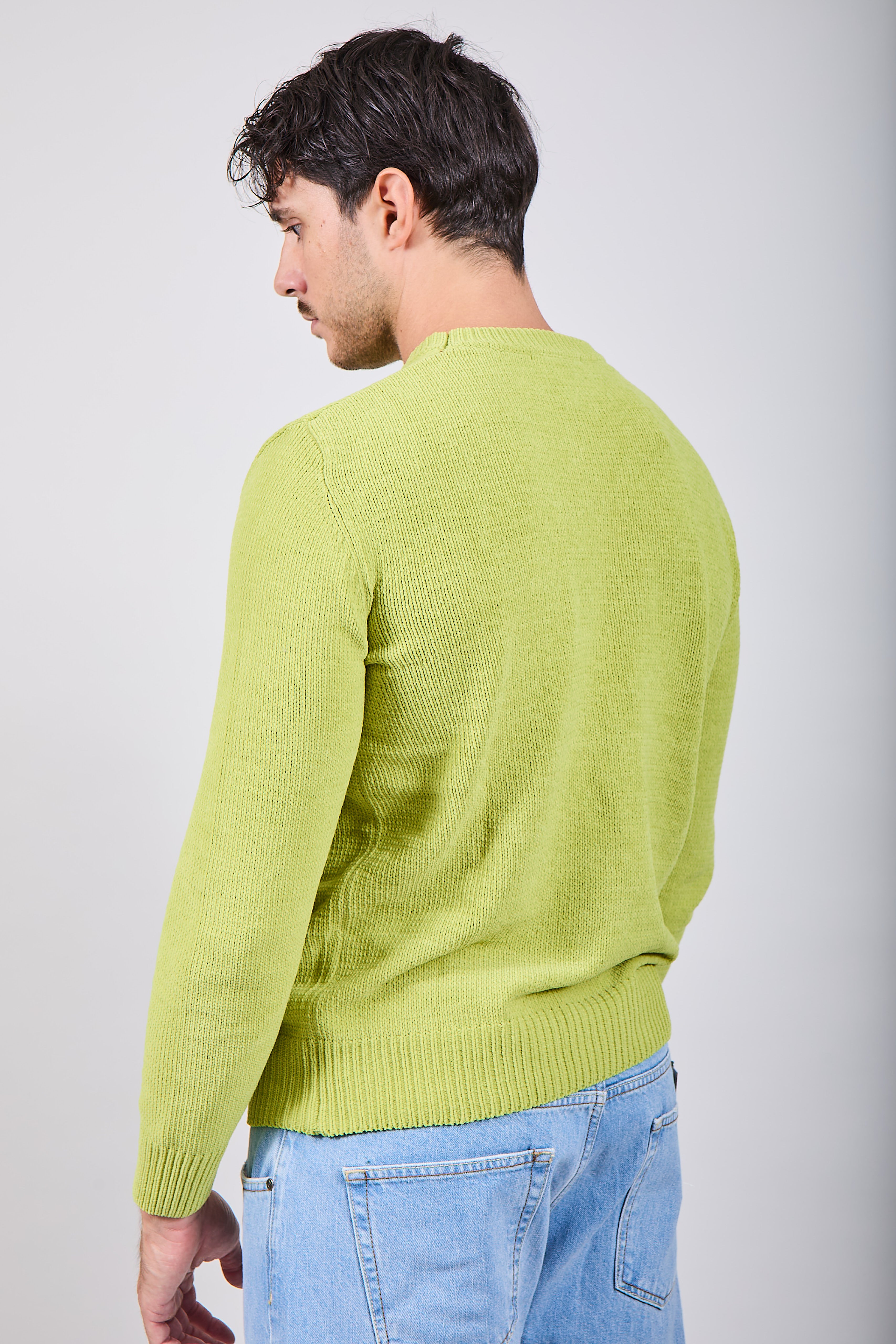 Maglione Gianni Lupo Ciniglia Olio 535 (12227806429524)