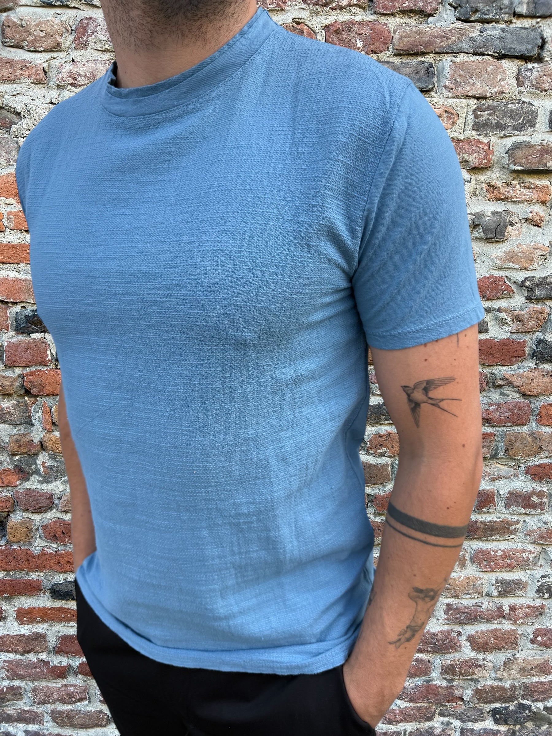 T-shirt Block Eleven Garzata Jeans (12162876014932)