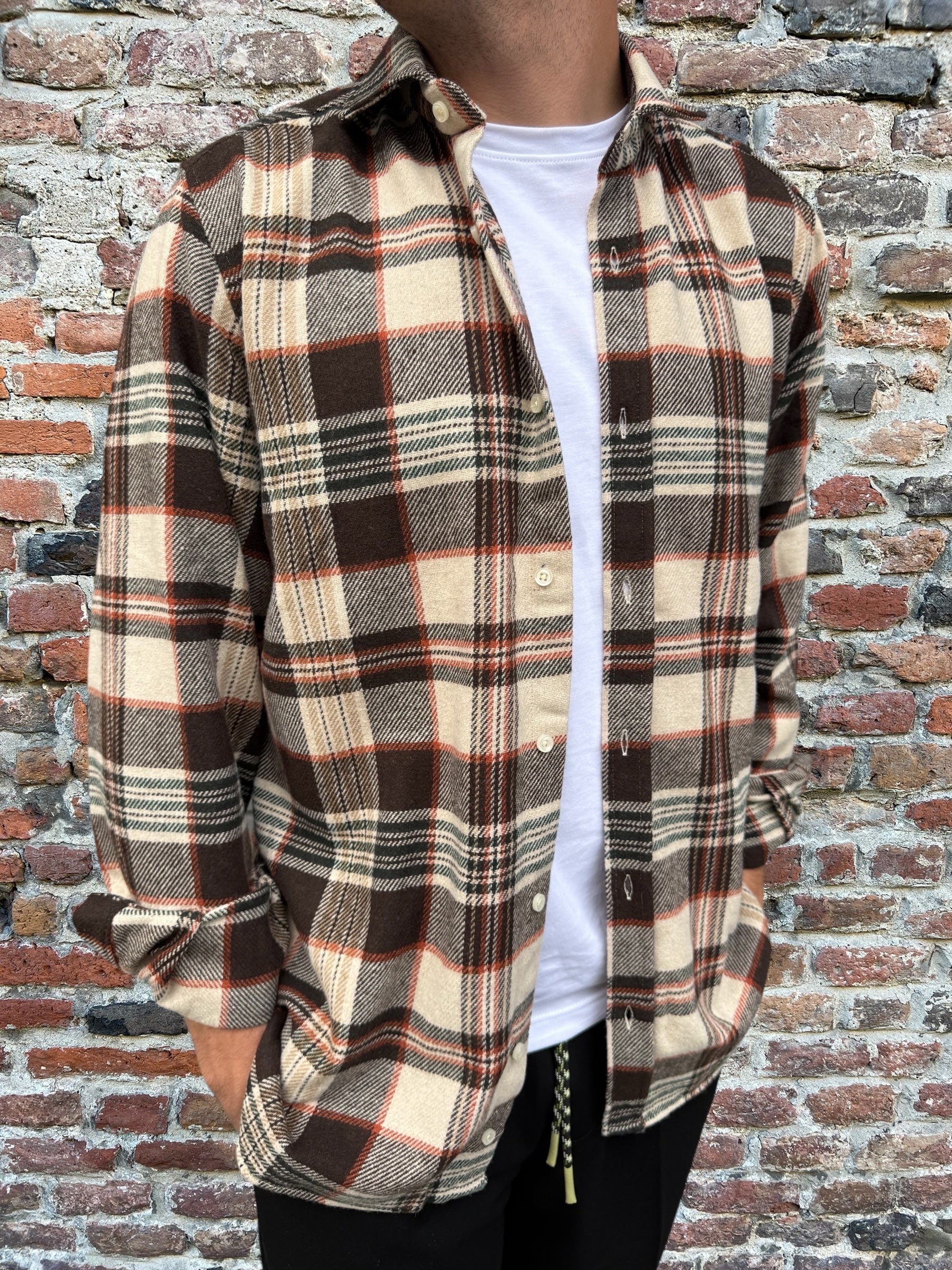 Camicia V2 Scozzese Moro (12245733441876)